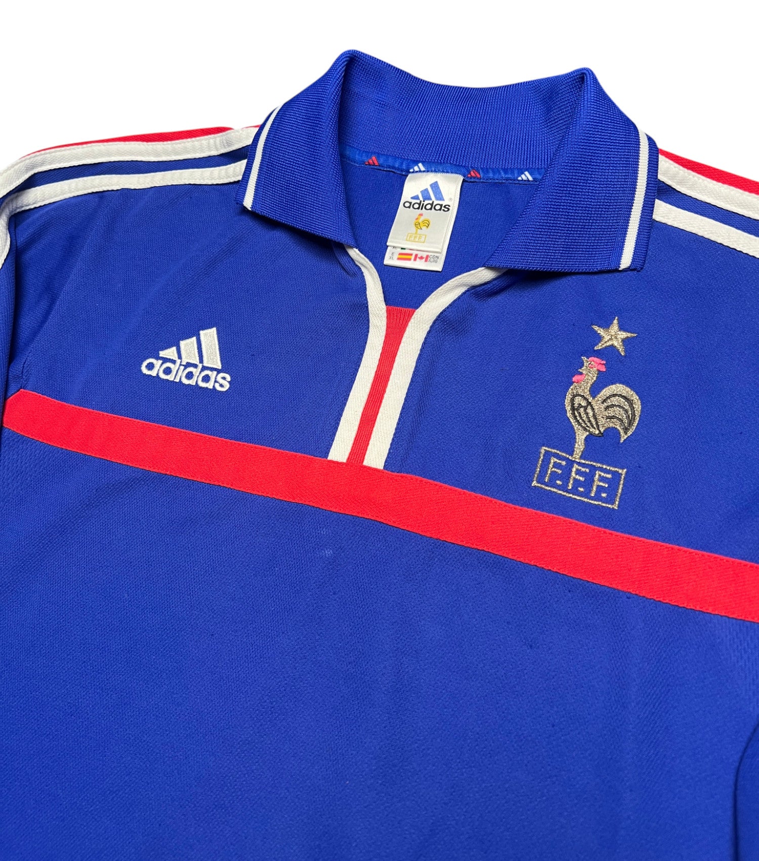 Frankreich 2000-02 Heim Trikot (XL) adidas