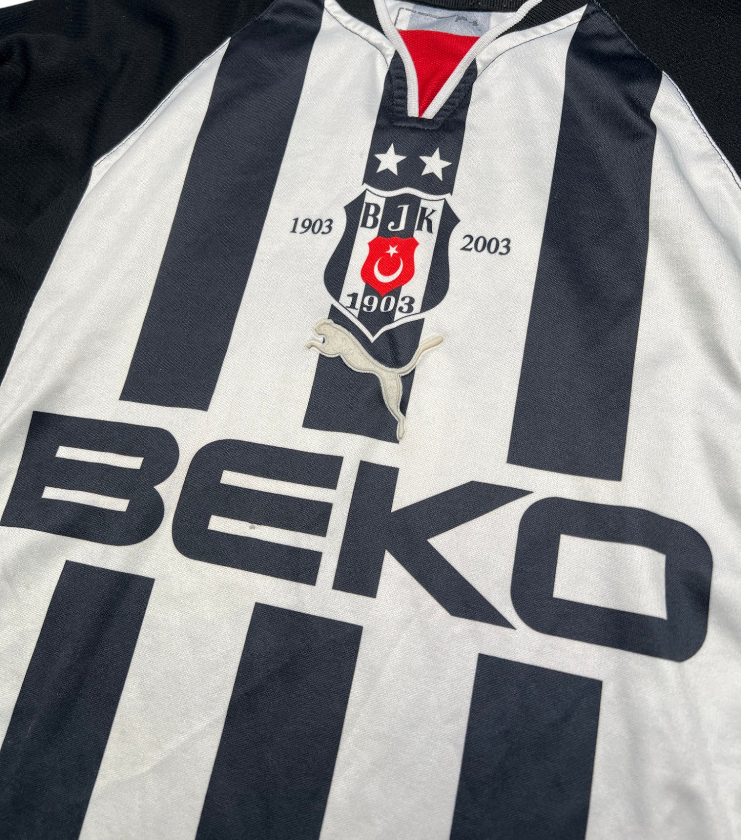 Besiktas 2002-03 "Sergen" Heim Trikot (L) puma