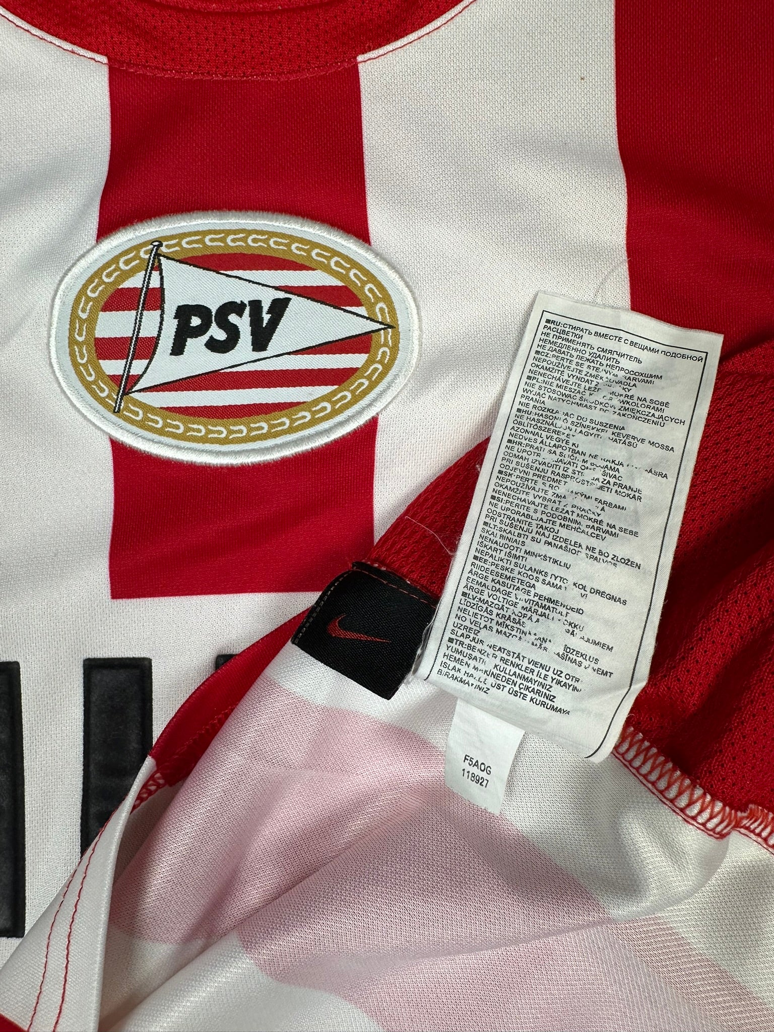 PSV Eindhoven 2004-06 "Ji-Sung Park" Heim Trikot L nike
