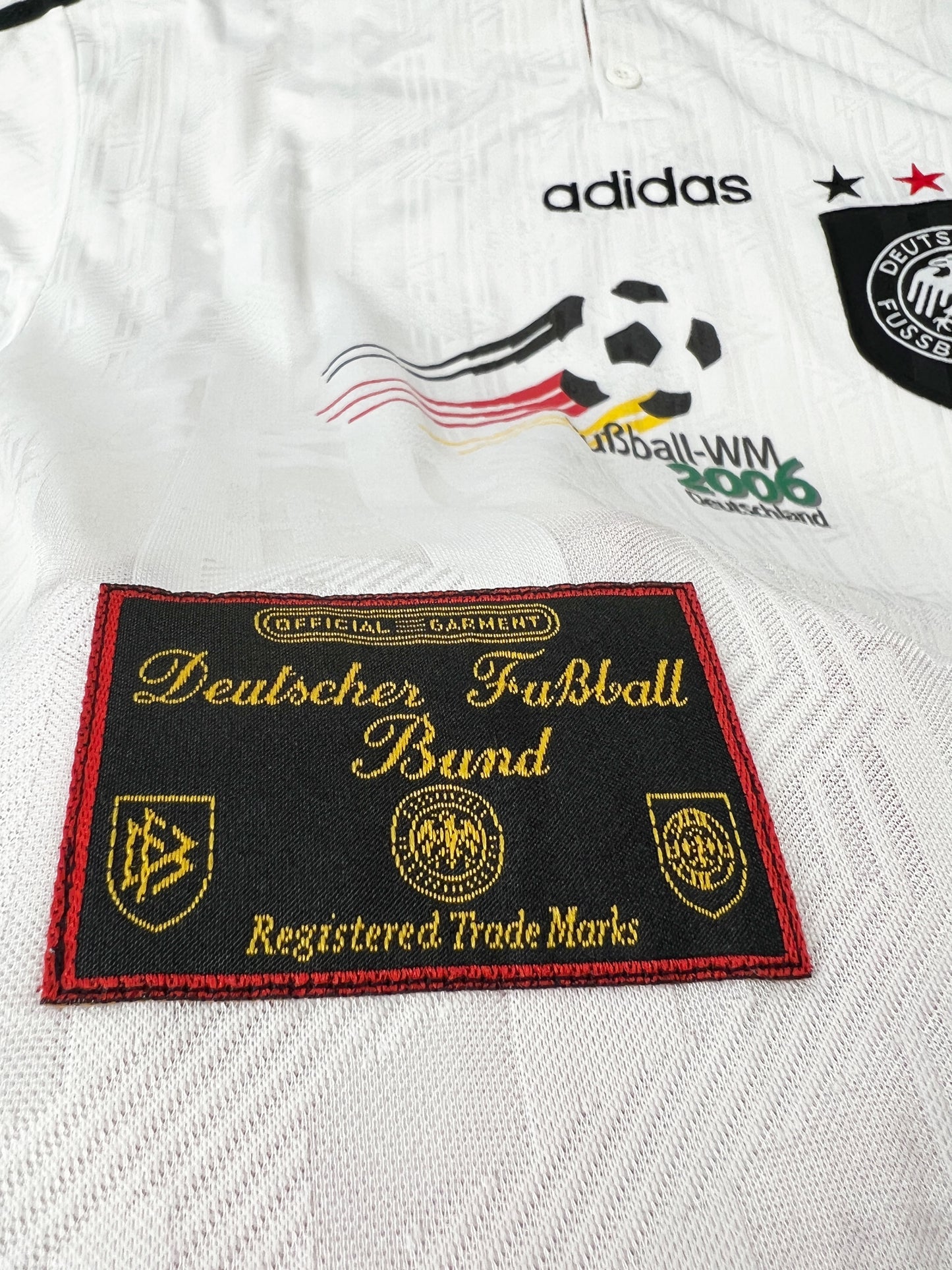 Deutschland 1996-98 Heim Trikot L adidas (WM 2006 Werbung)