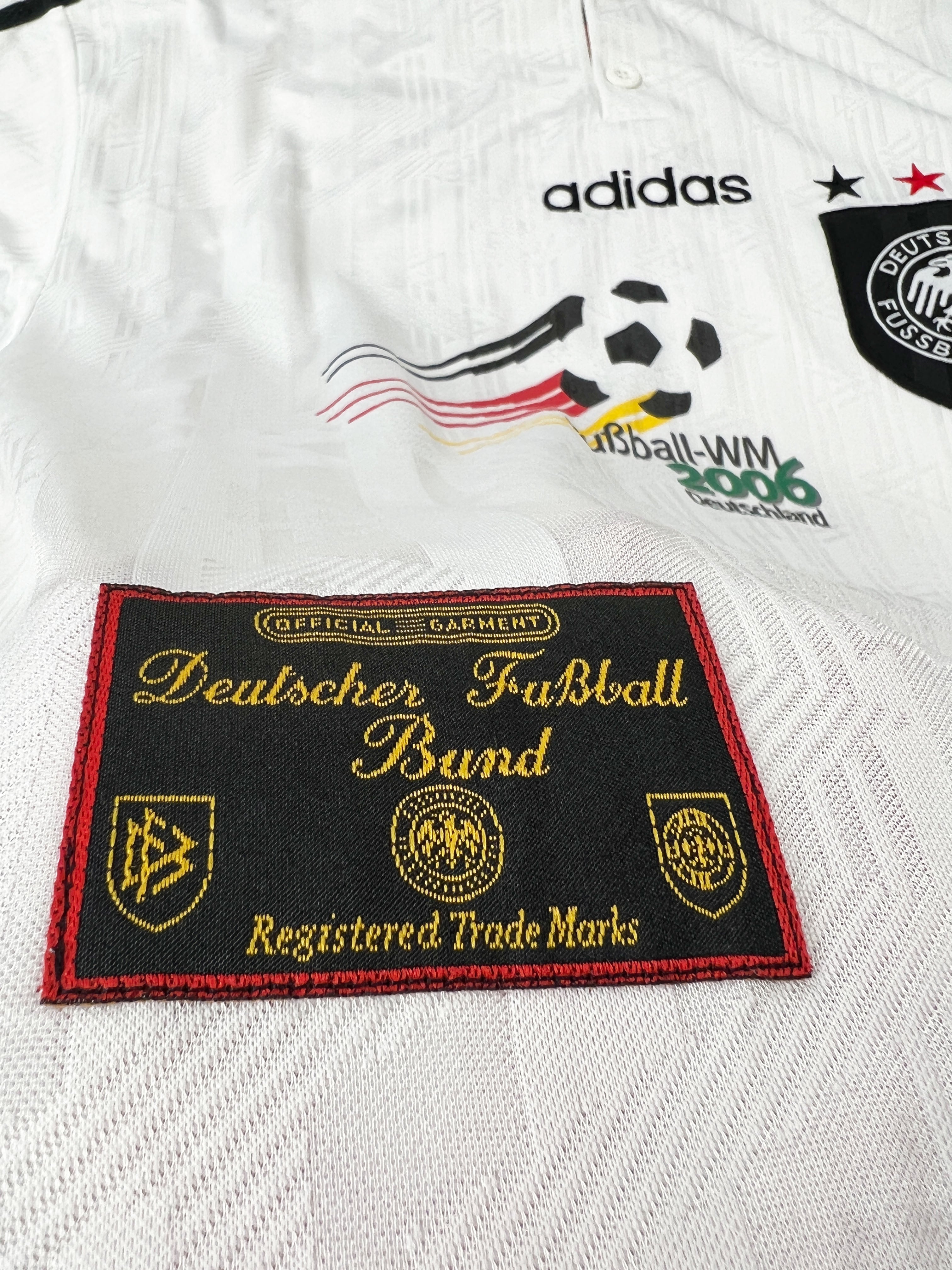Deutschland 1996-98 Heim Trikot L adidas (WM 2006 Werbung)