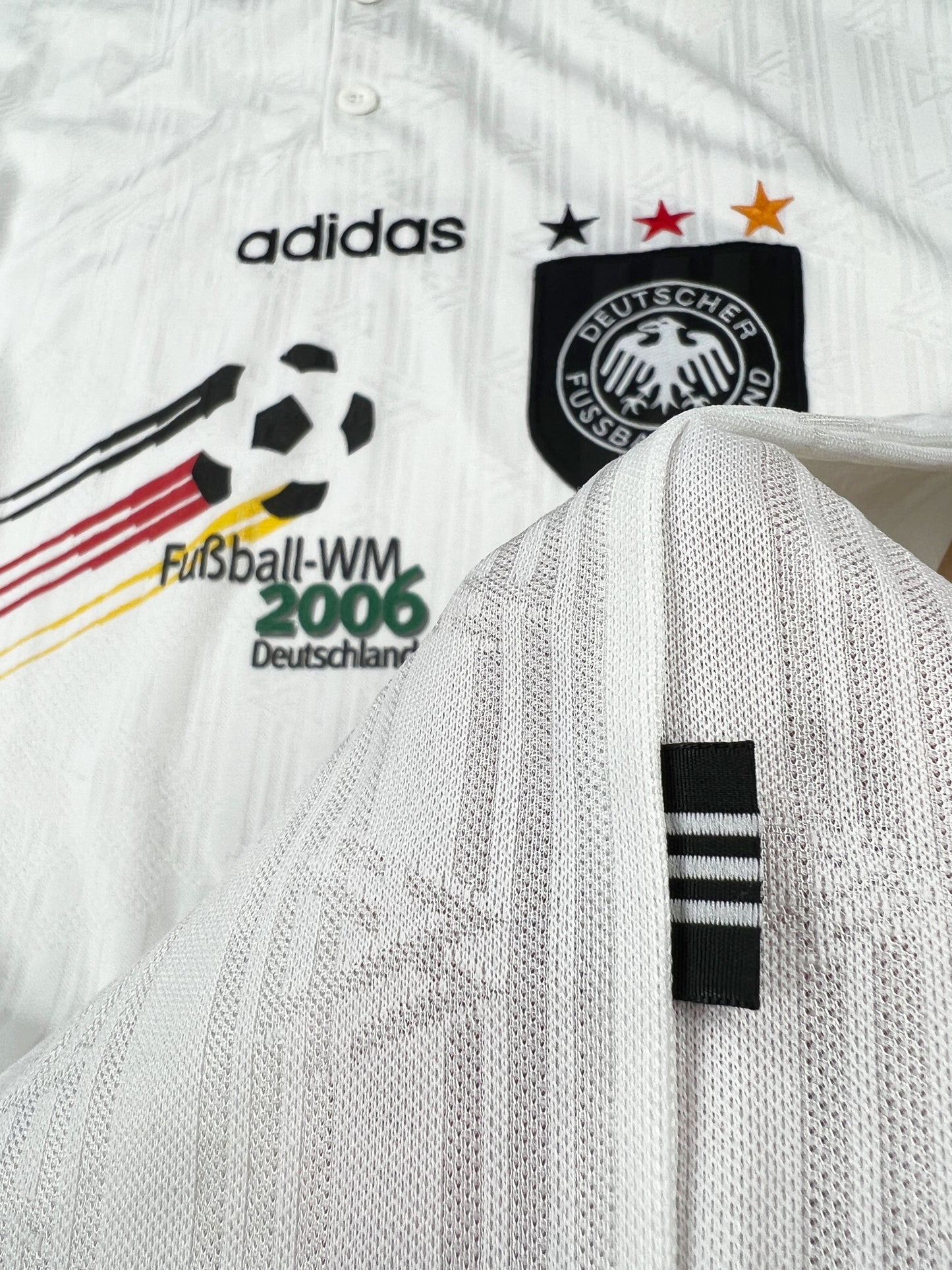 Deutschland 1996-98 Heim Trikot L adidas (WM 2006 Werbung)