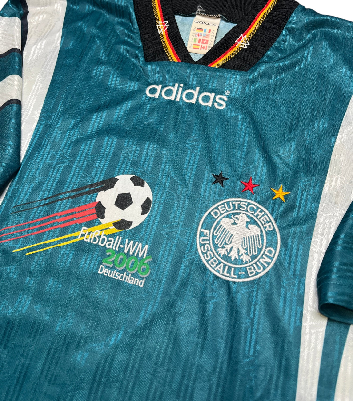 Deutschland 1996 Auswärts Trikot (XL) adidas