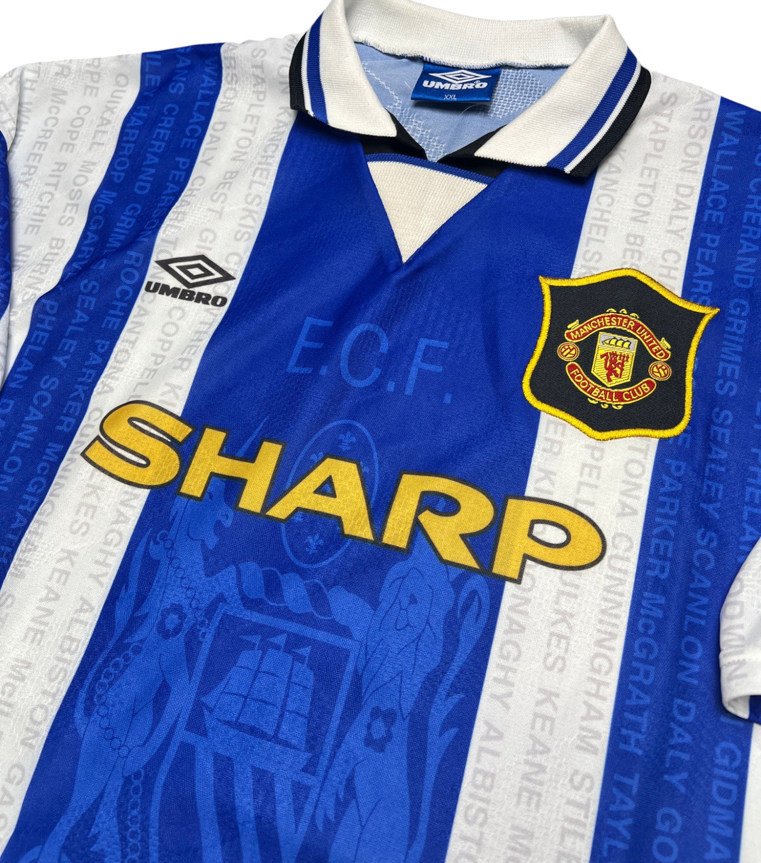 Manchester United 1994-96 Drittes Trikot (XXL) umbro