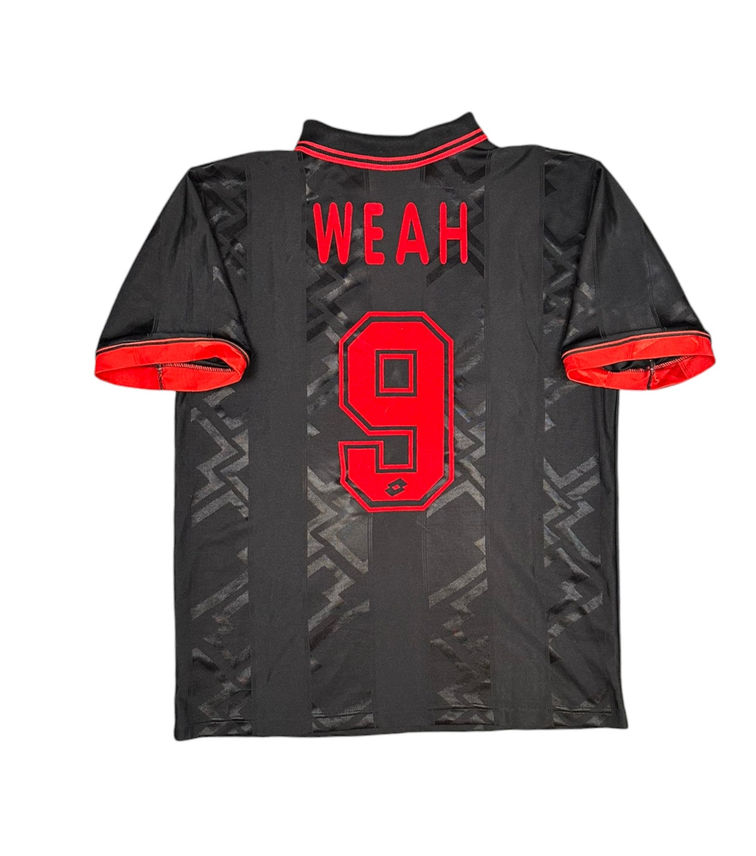 AC Mailand 1996-97 "Weah" Viertes Trikot L lotto