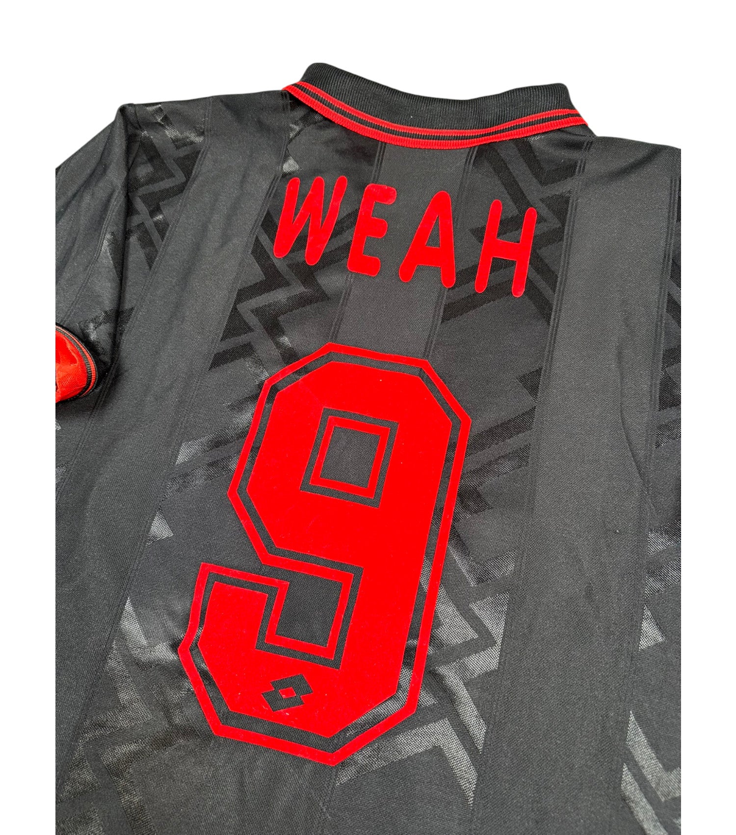 AC Mailand 1996-97 "Weah" Viertes Trikot L lotto