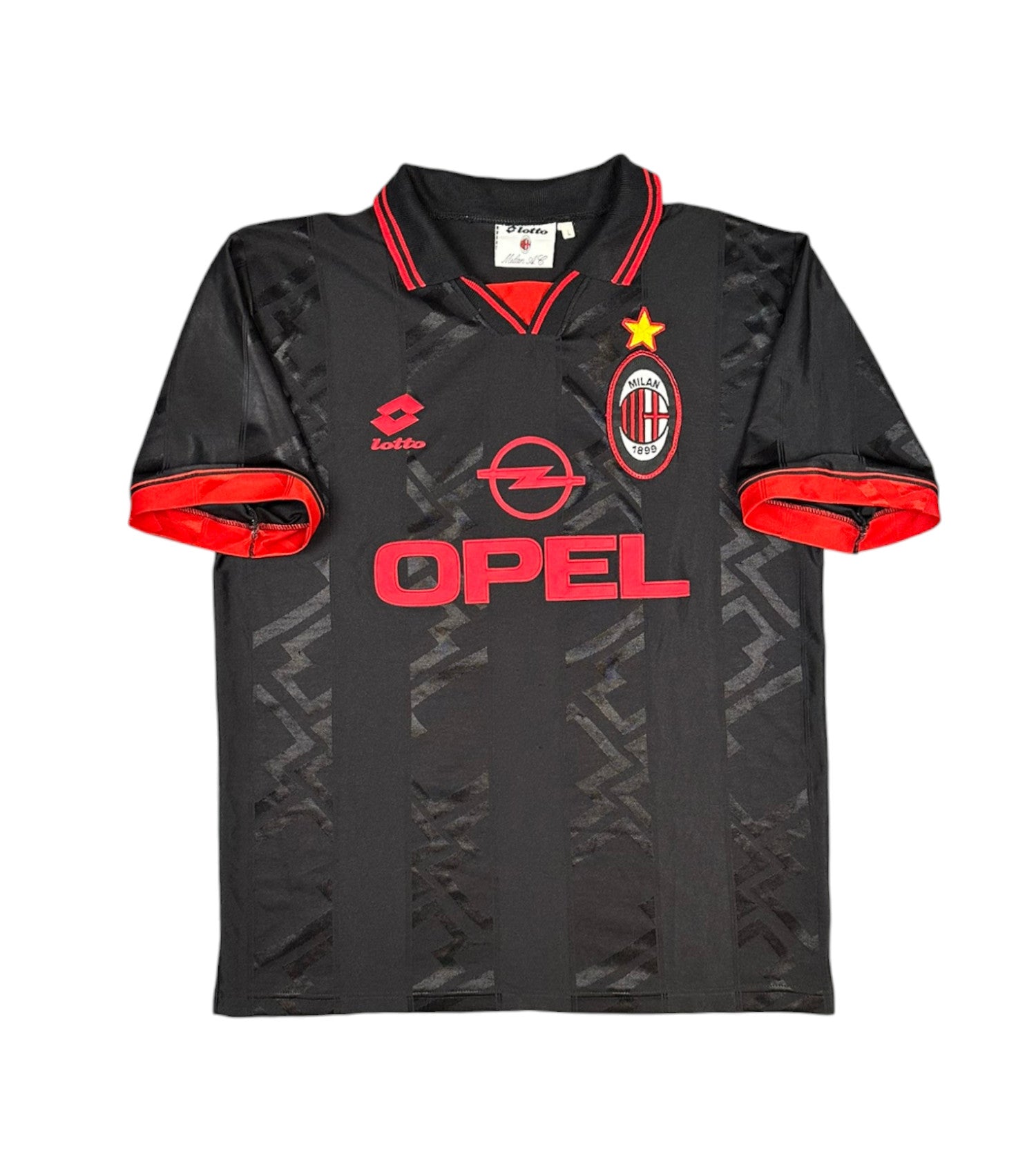 AC Mailand 1996-97 "Weah" Viertes Trikot L lotto