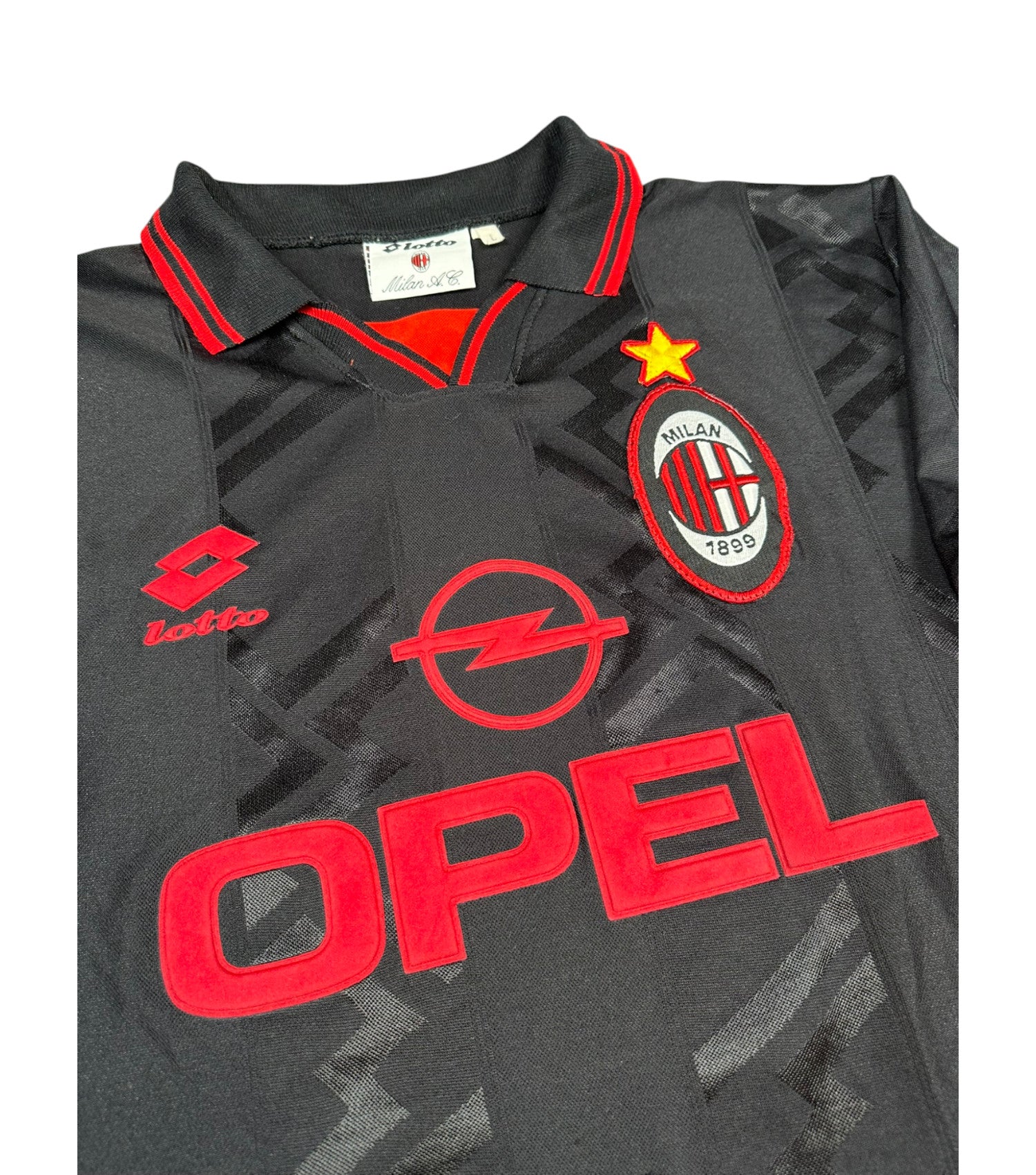 AC Mailand 1996-97 "Weah" Viertes Trikot L lotto