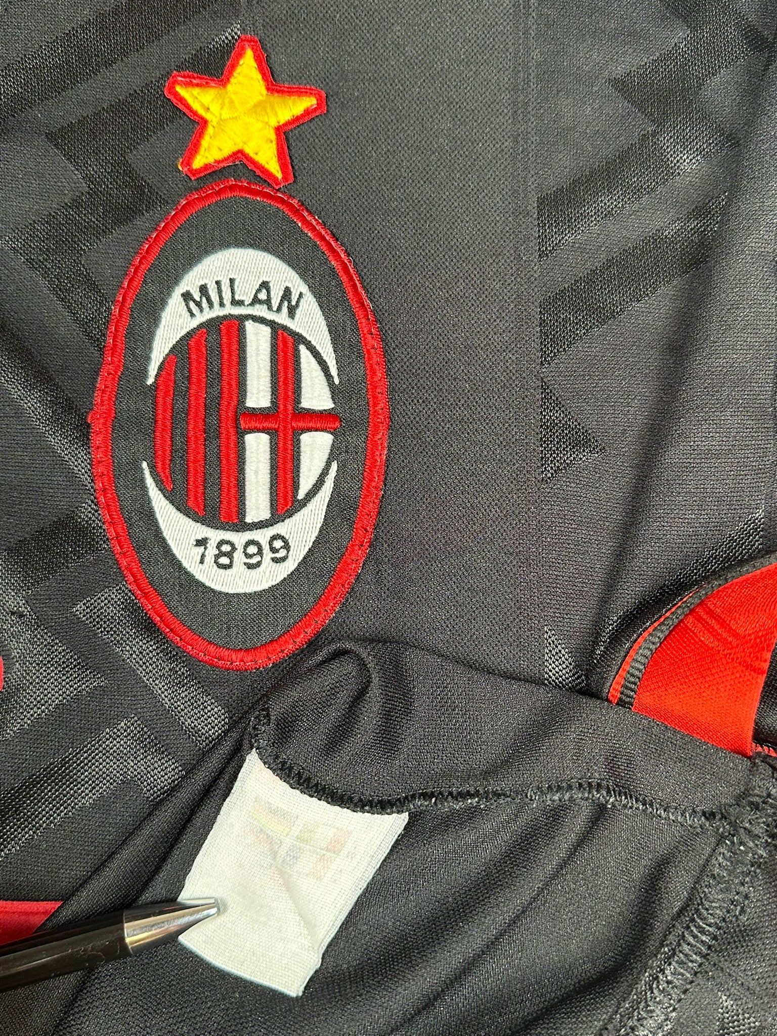 AC Mailand 1996-97 "Weah" Viertes Trikot L lotto