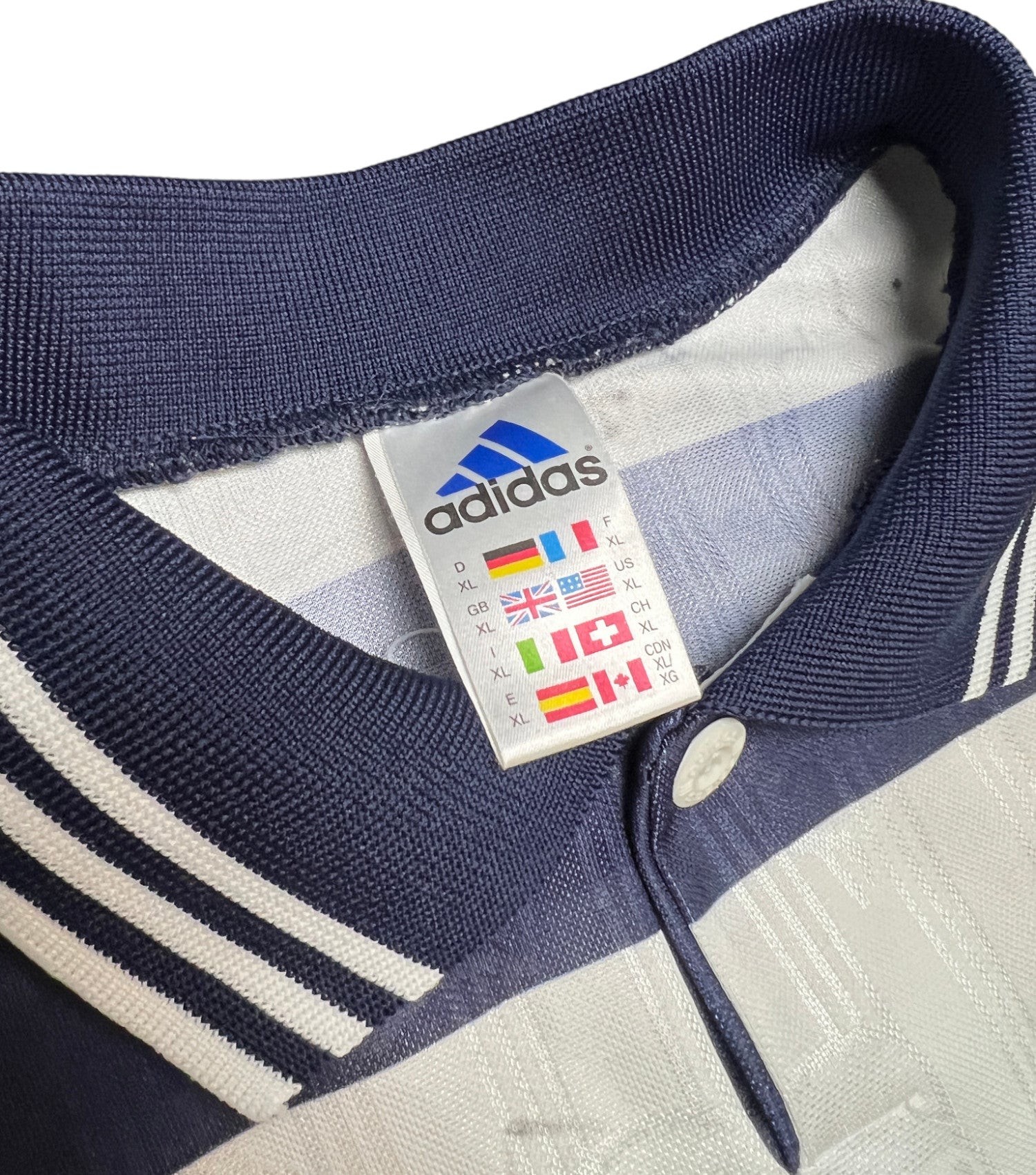 Hertha BSC 1998-99 "Preetz" Heim Trikot (XL) adidas
