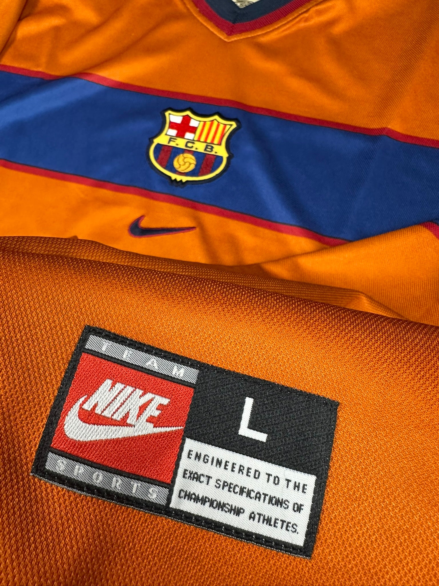 Barcelona 1998-00 "Xavi" Drittes Trikot L nike