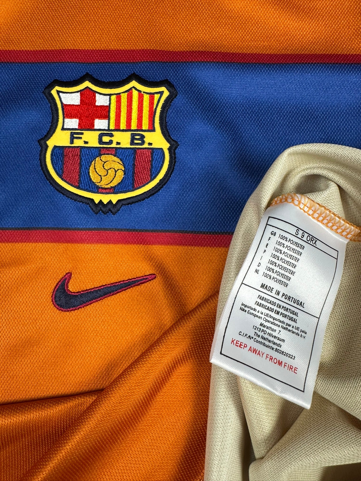 Barcelona 1998-00 "Xavi" Drittes Trikot L nike