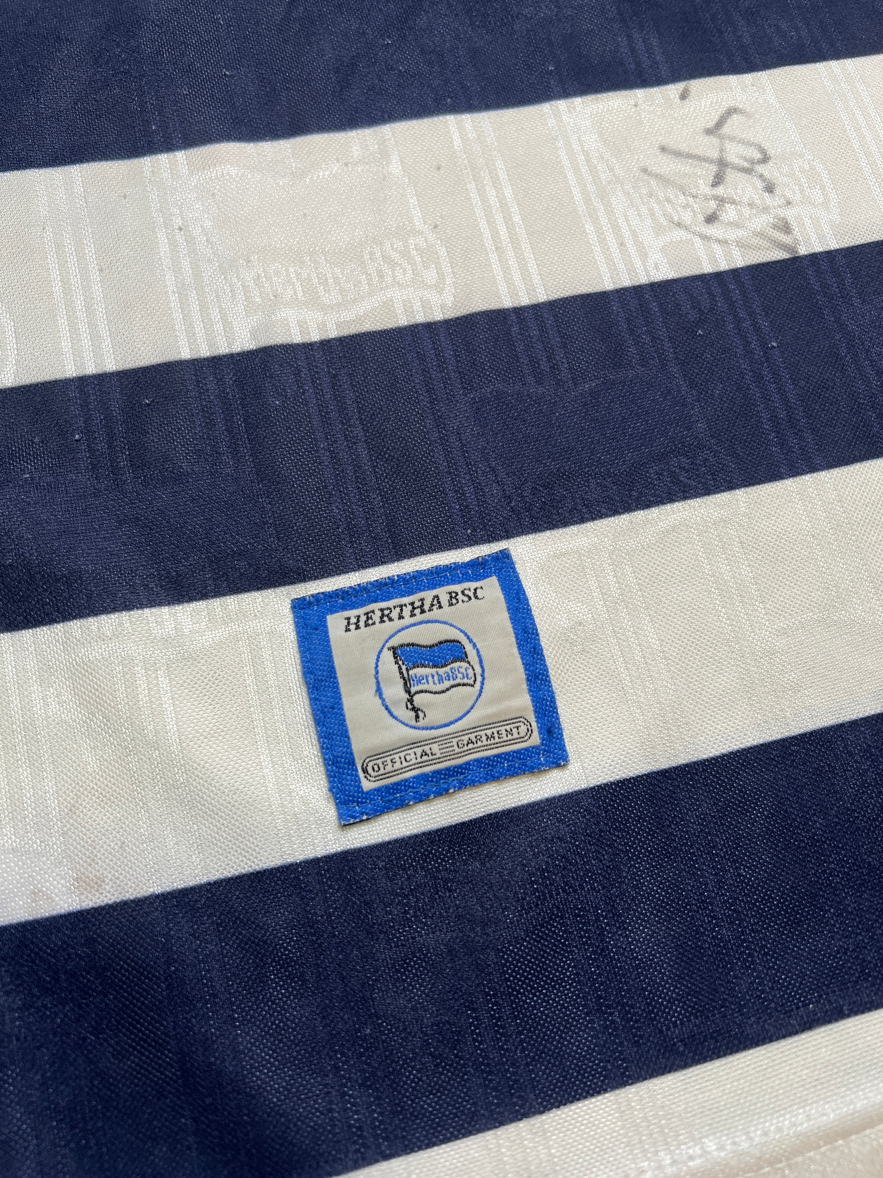 Hertha BSC 1998-99 "Preetz" Heim Trikot (XL) adidas