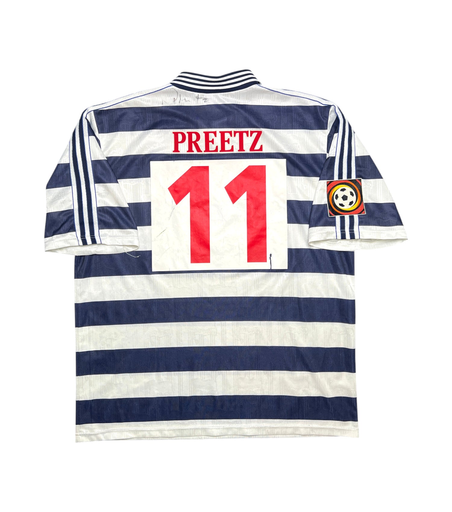 Hertha BSC 1998-99 "Preetz" Heim Trikot (XL) adidas
