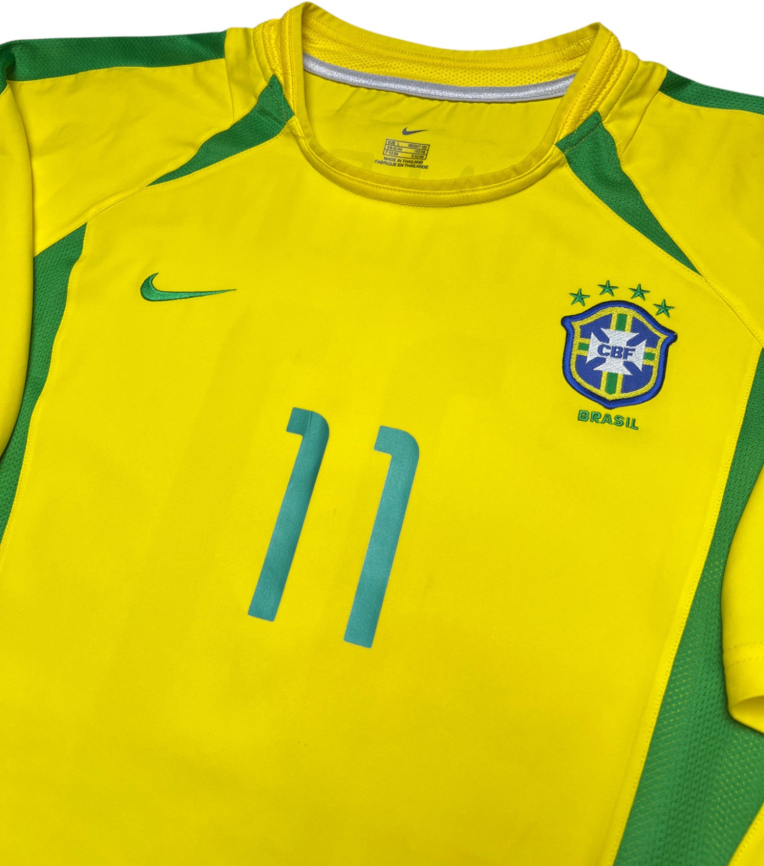 Brasilien 2002-04 "Ronaldinho" Heim Trikot (L) nike