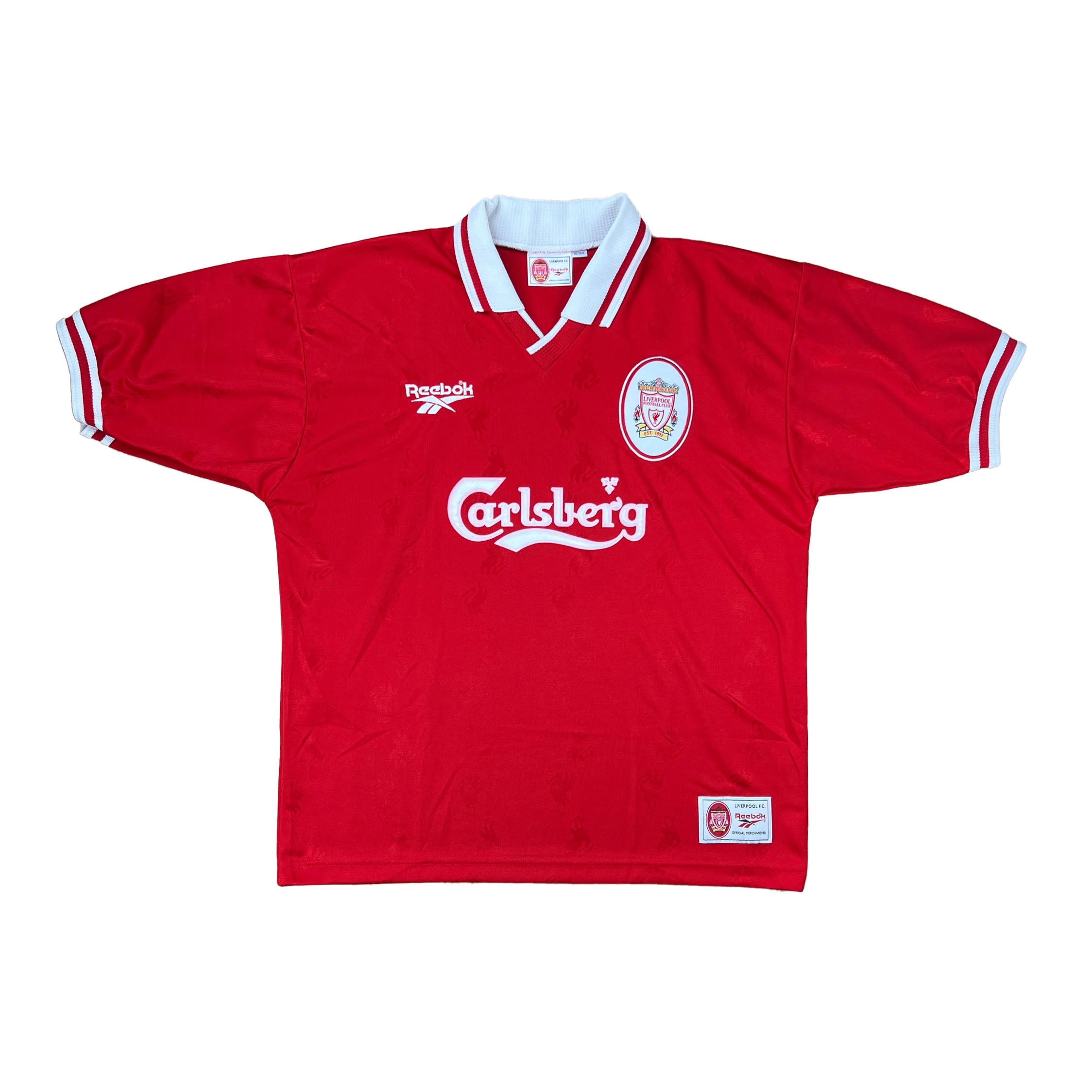 Liverpool 1996-98 Heim Trikot XL reebok
