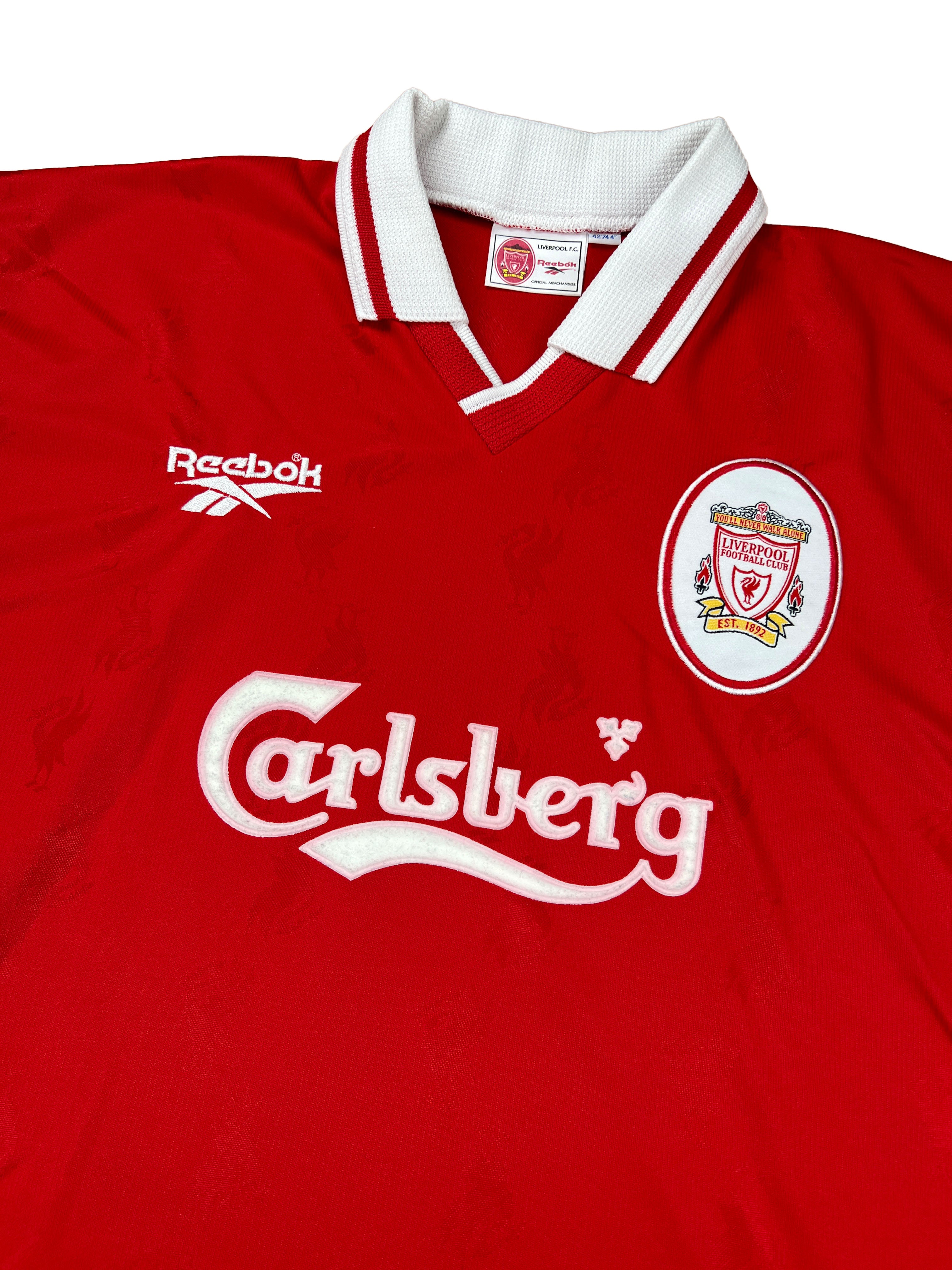Liverpool 1996-98 Heim Trikot XL reebok