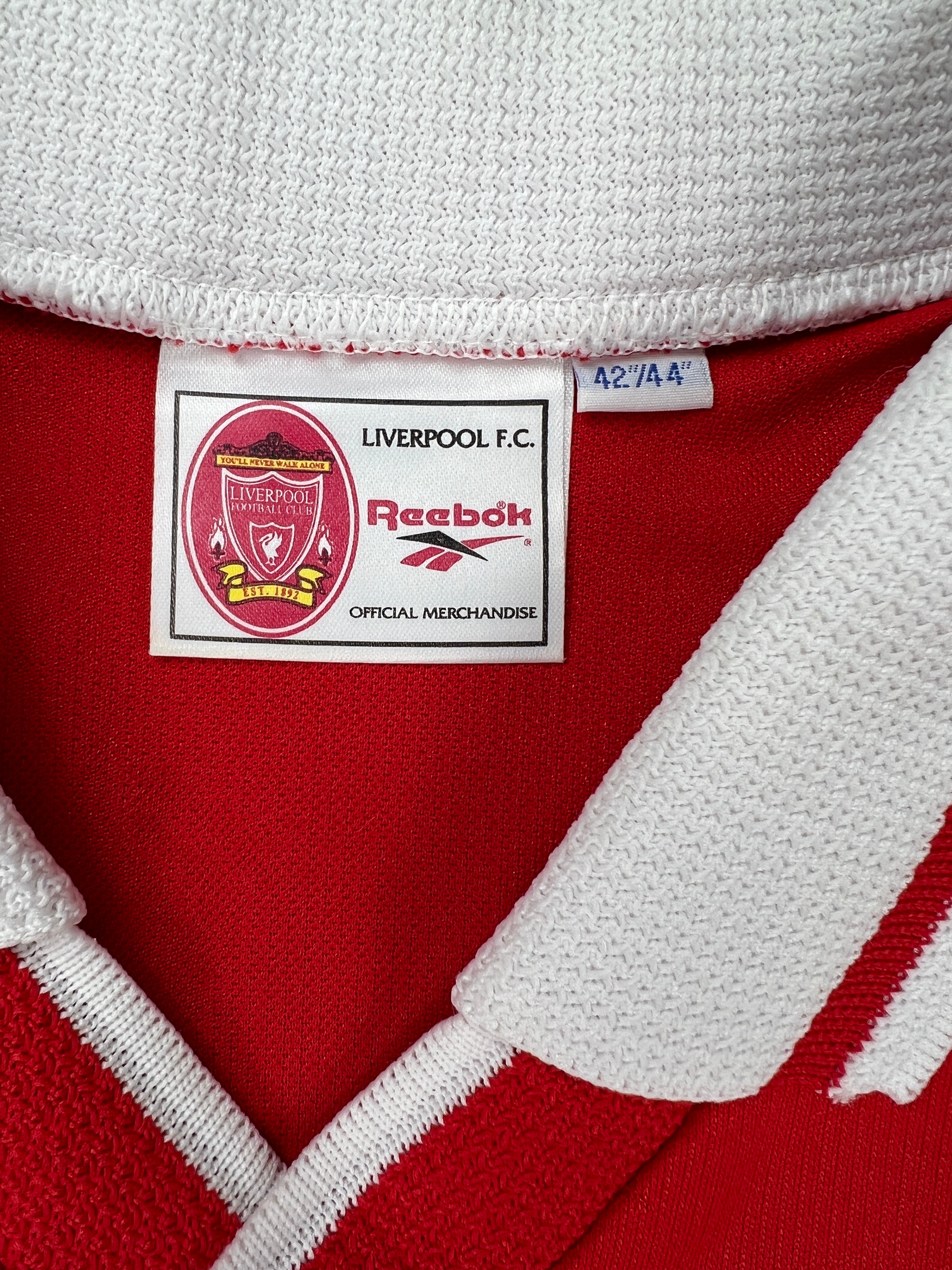 Liverpool 1996-98 Heim Trikot XL reebok