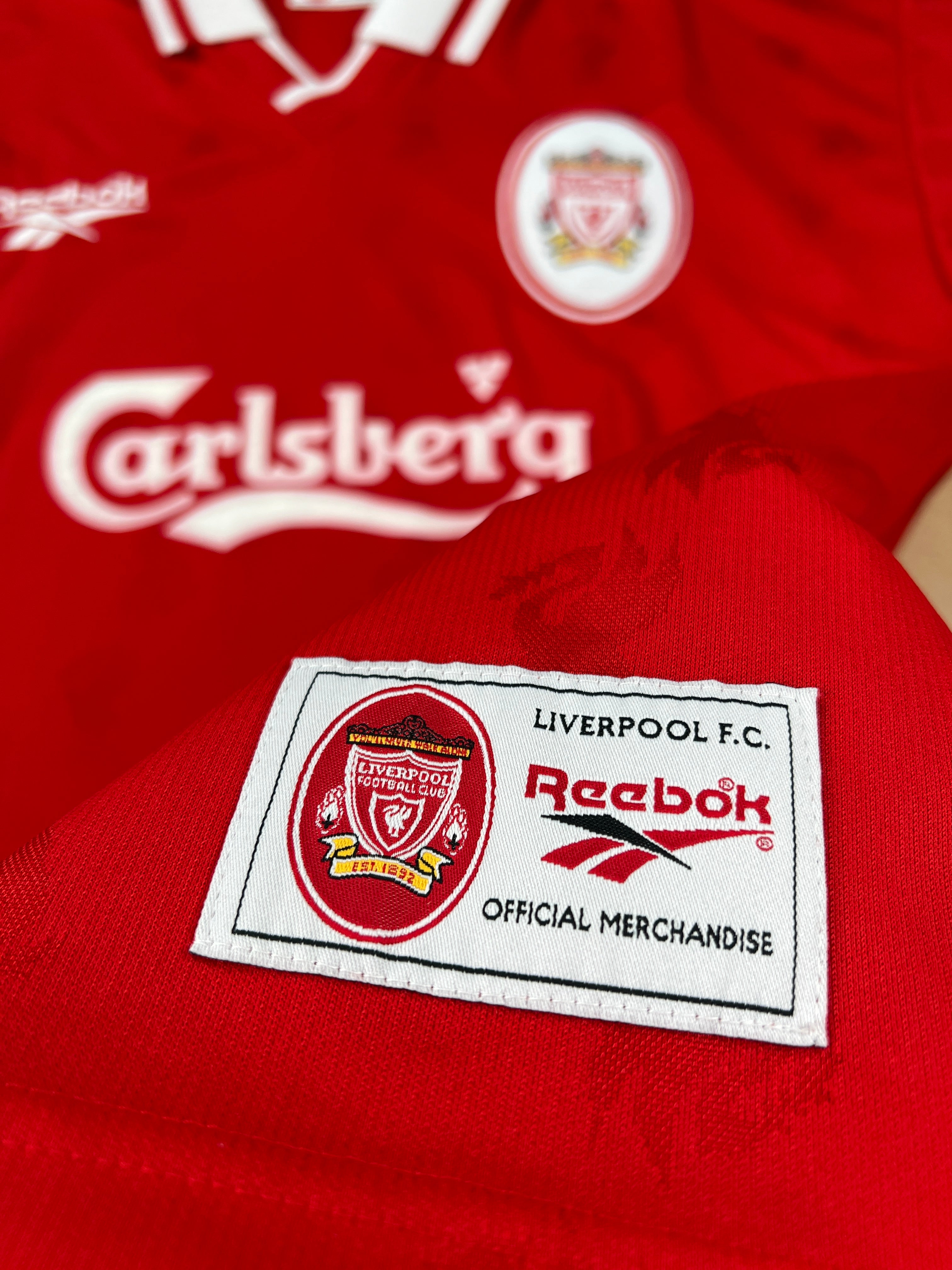 Liverpool 1996-98 Heim Trikot XL reebok
