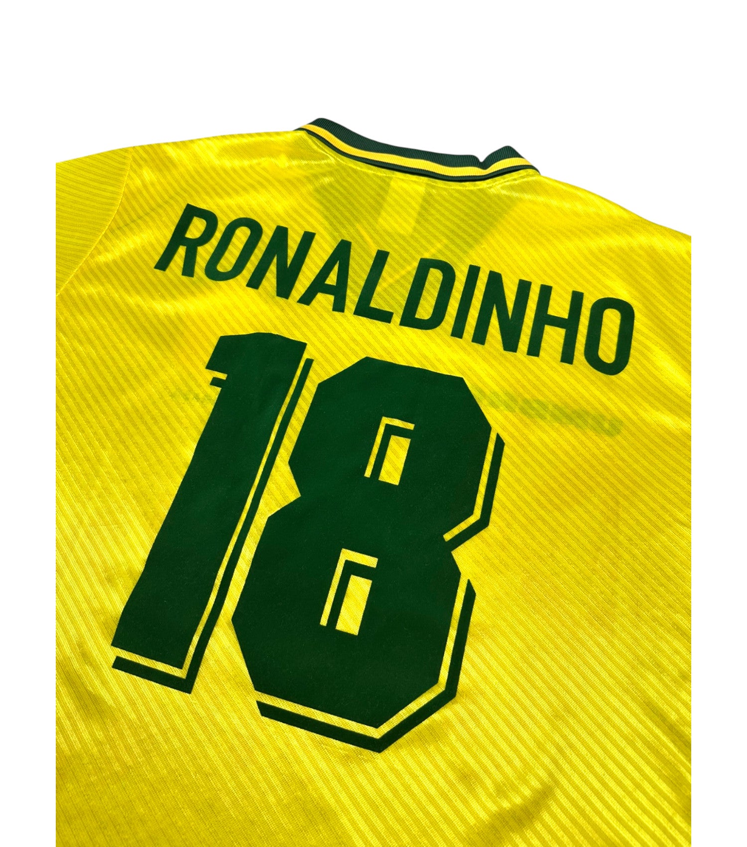 Brasilien 1995-96 "Ronaldo" Heim Trikot L umbro