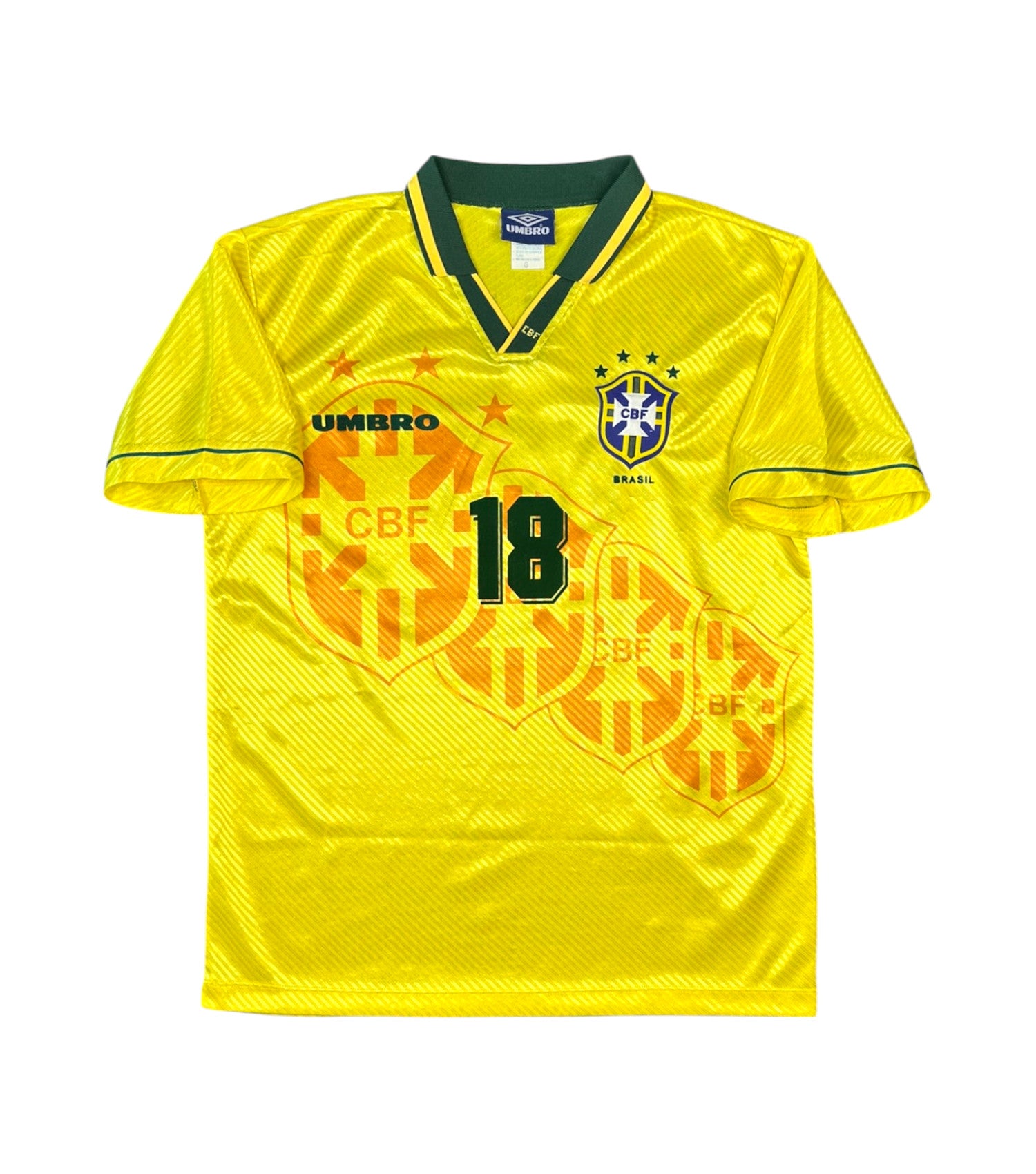 Brasilien 1995-96 "Ronaldo" Heim Trikot L umbro