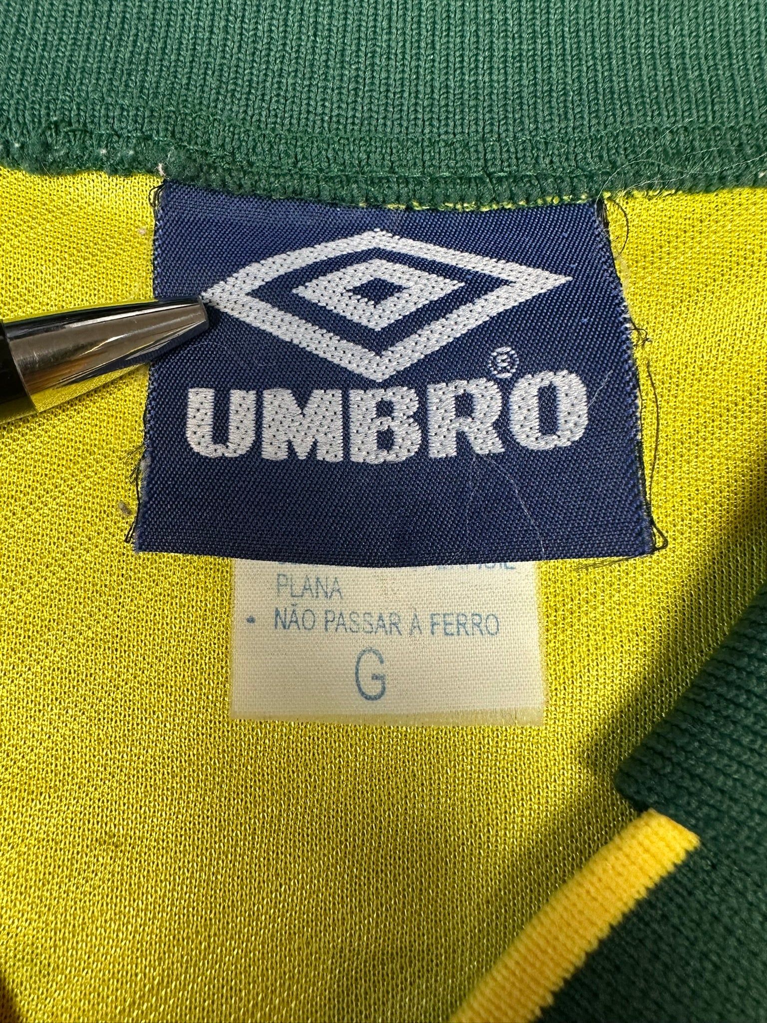 Brasilien 1995-96 "Ronaldo" Heim Trikot L umbro