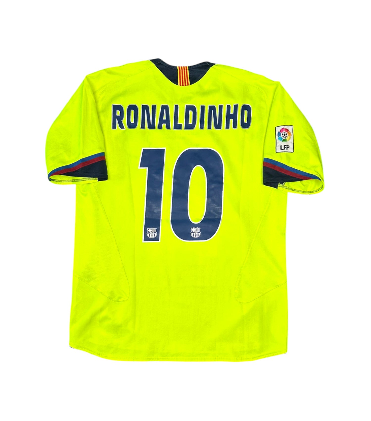 Barcelona 2005-06 "Ronaldinho" Auswärts Trikot L nike