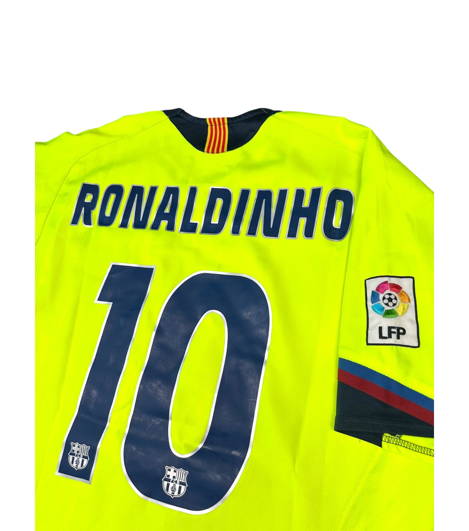 Barcelona 2005-06 "Ronaldinho" Auswärts Trikot L nike