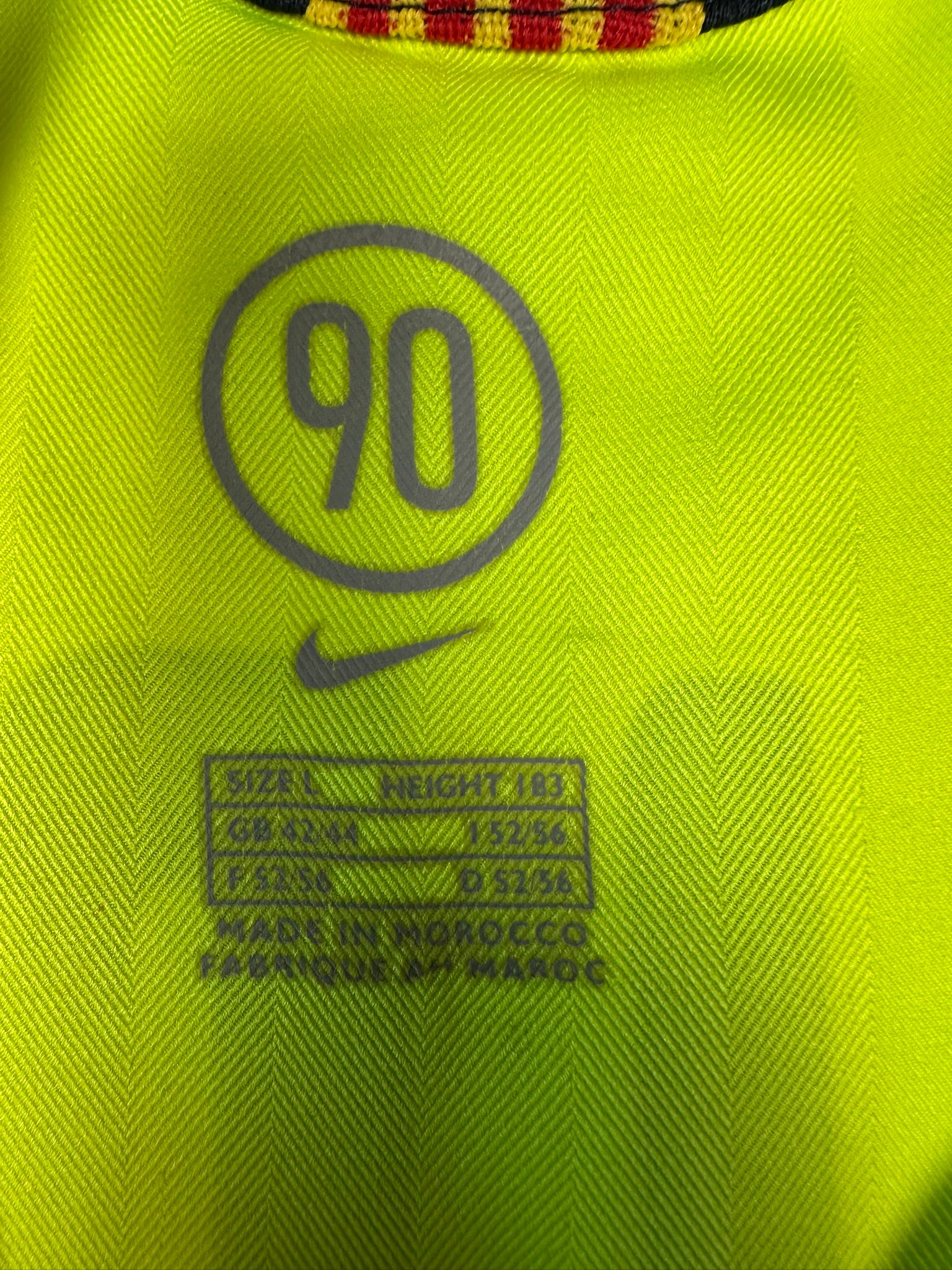 Barcelona 2005-06 "Ronaldinho" Auswärts Trikot L nike
