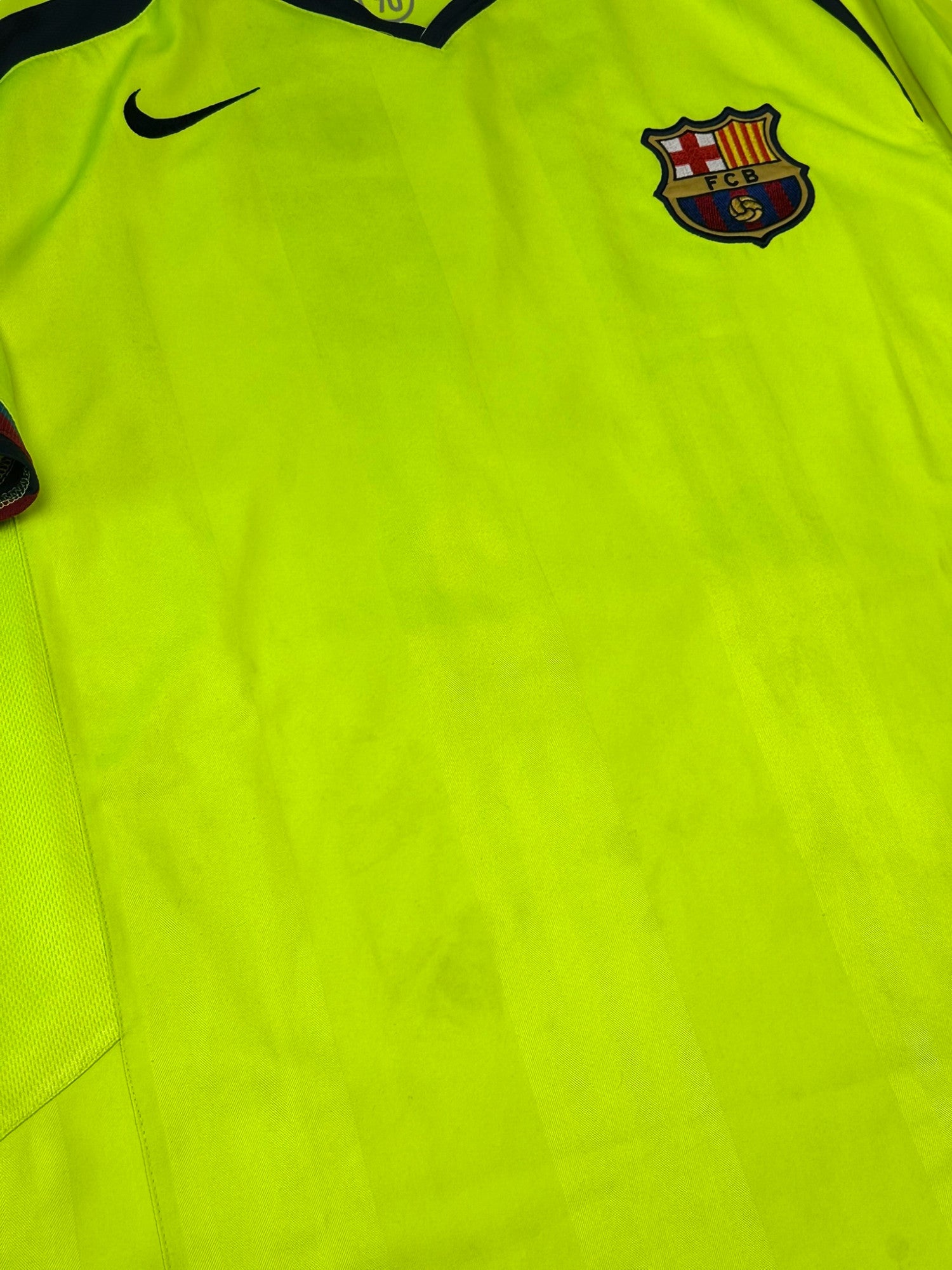 Barcelona 2005-06 "Ronaldinho" Auswärts Trikot L nike