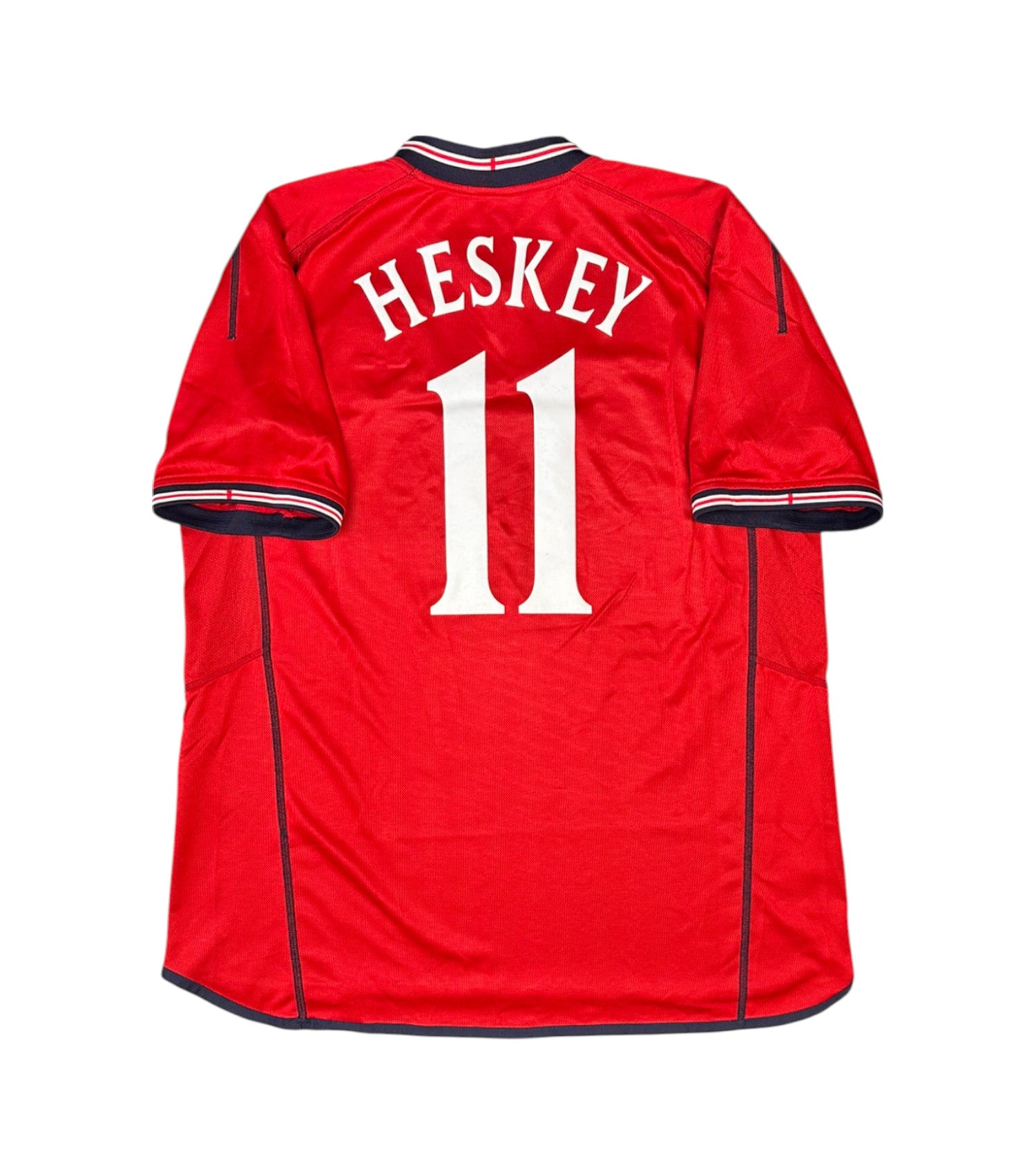 England 2002-04 "Heskey" Auswärts Trikot umbro