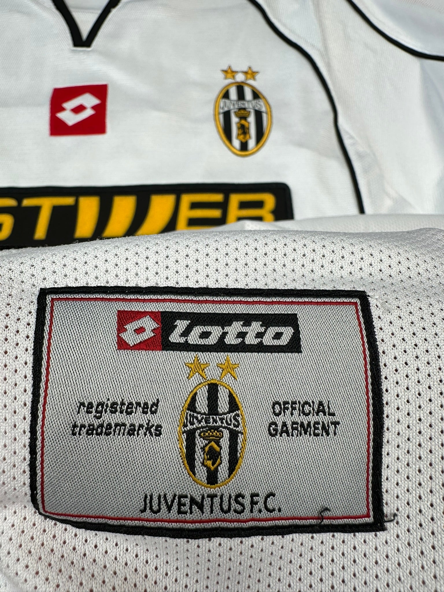 Juventus 2002-03 "Davids" Auswärts Trikot XXL lotto