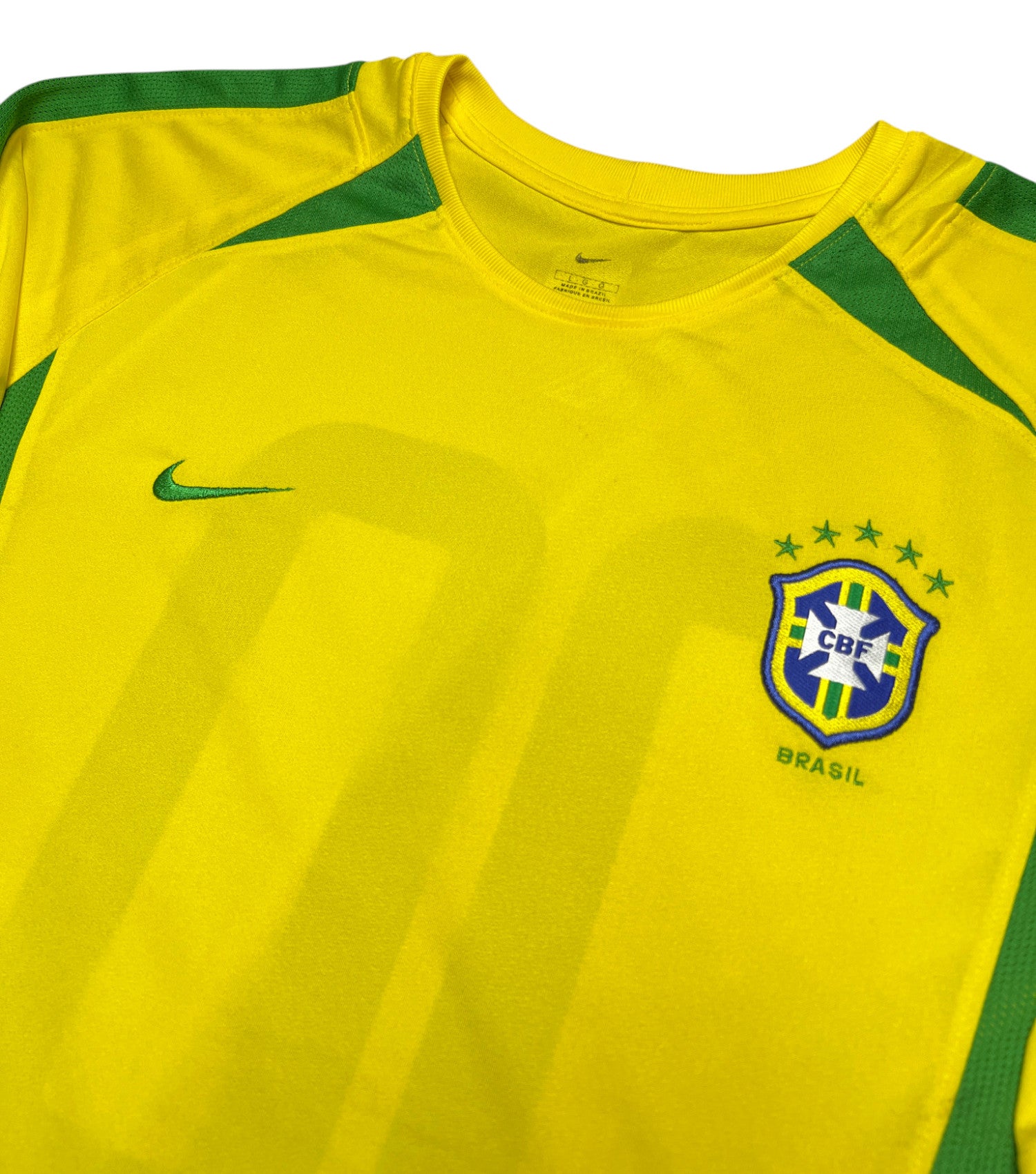 Brasilien 2002-04 "Nr.10" Heim Trikot (L) nike
