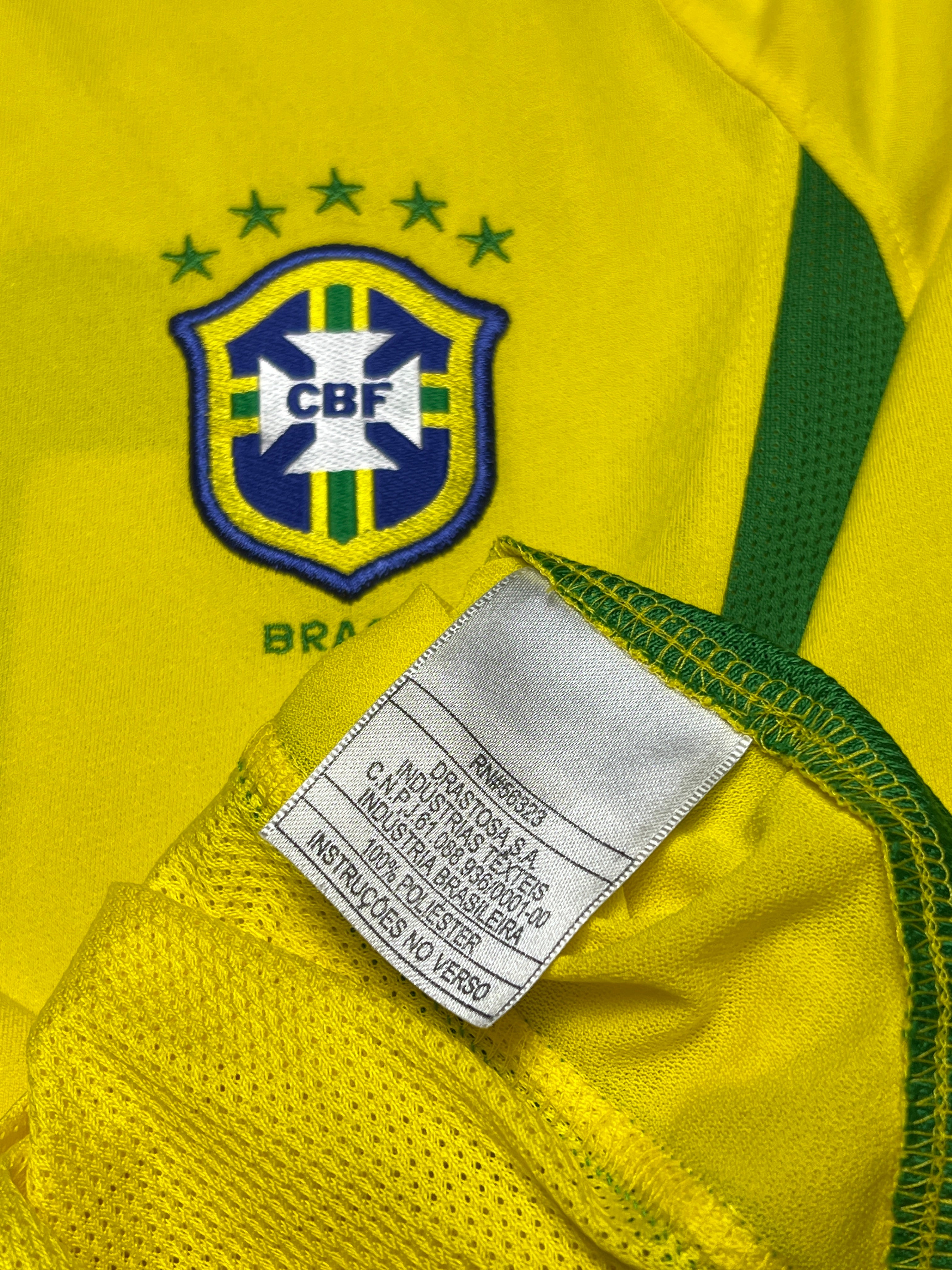 Brasilien 2002-04 "Nr.10" Heim Trikot (L) nike