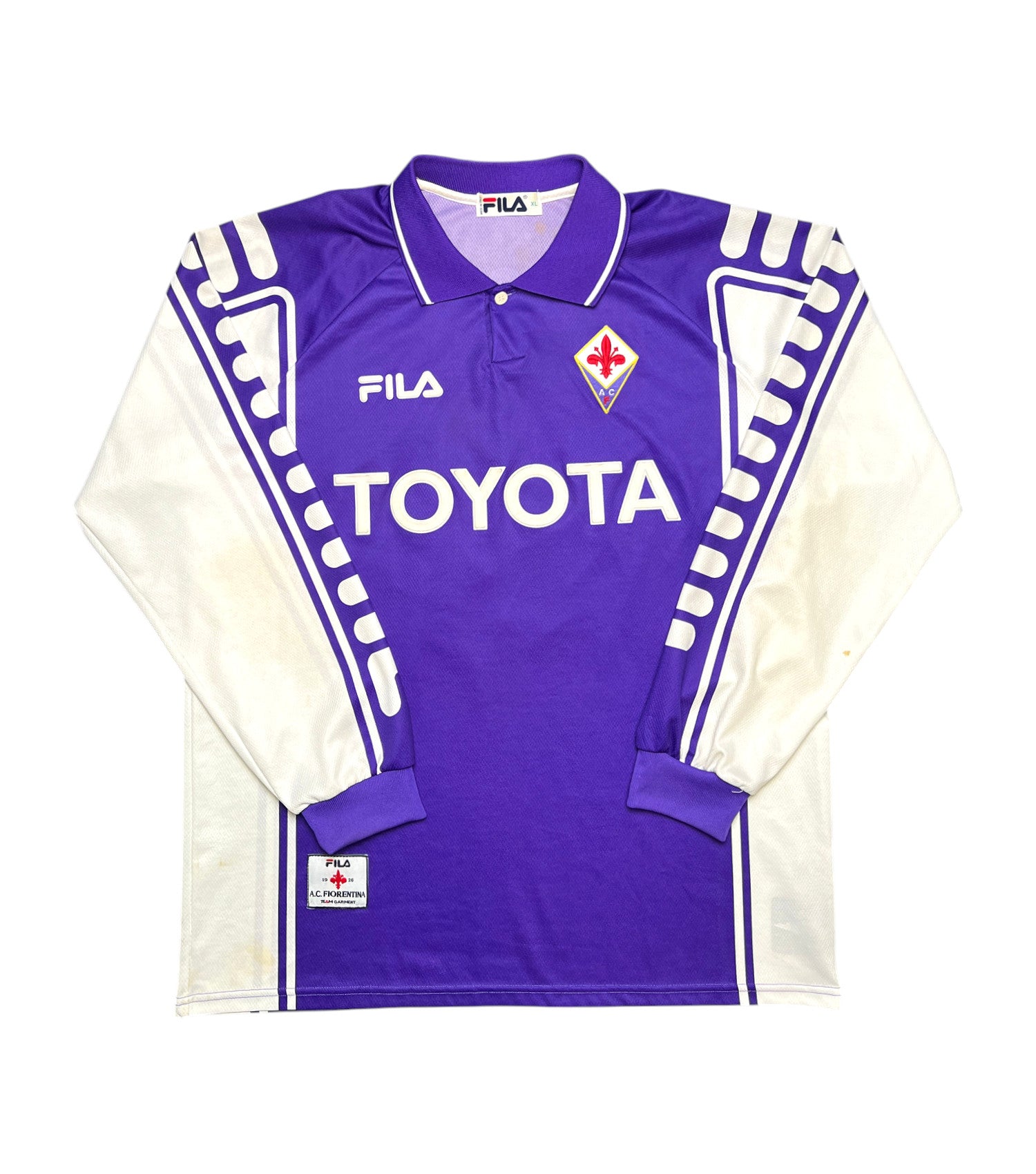 AC Florenz 1999-00 "Batistuta" Heim Trikot (XL) FILA