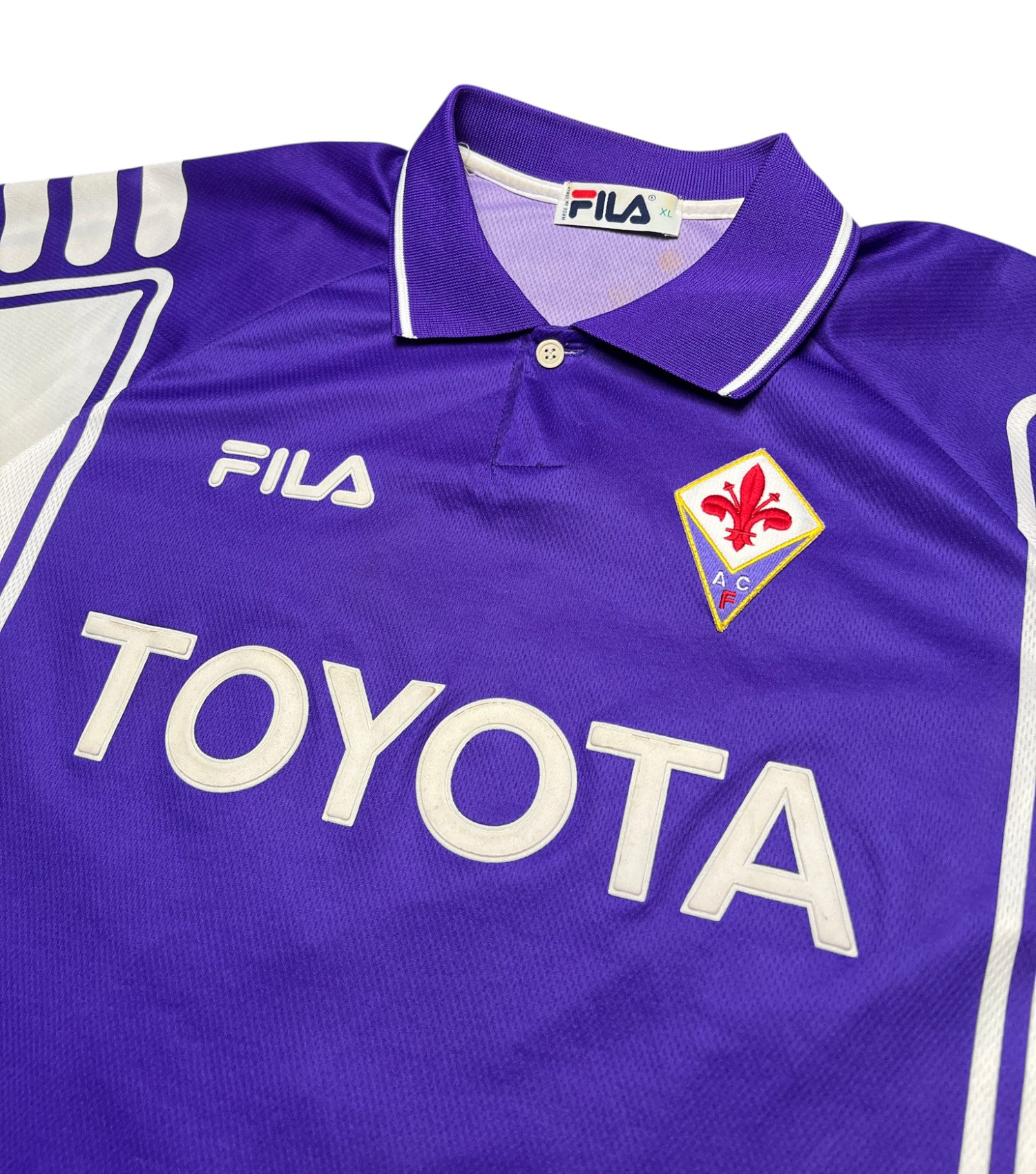 AC Florenz 1999-00 "Batistuta" Heim Trikot (XL) FILA