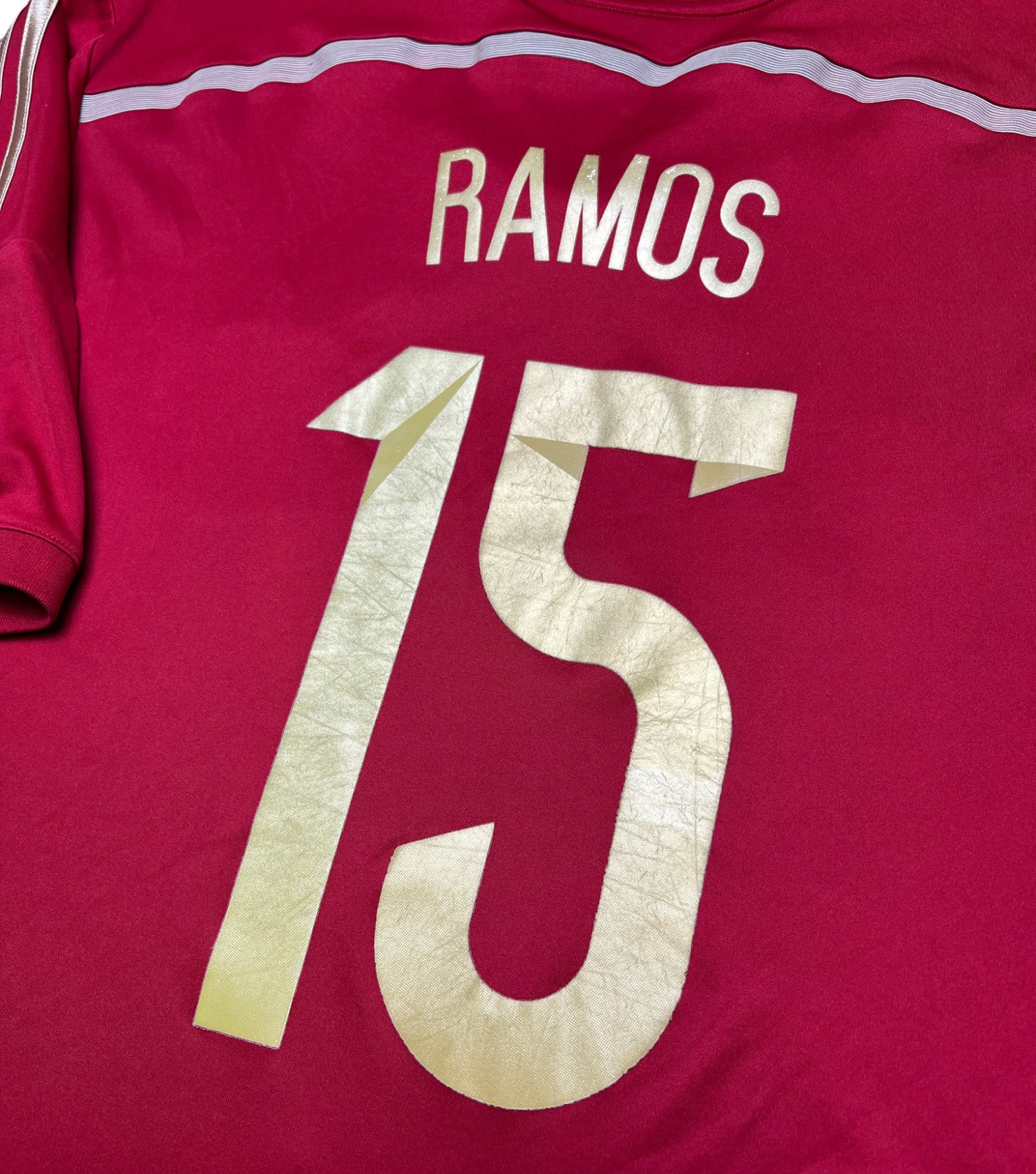 Spanien 2014 "Sergio Ramos" Heim Trikot (XXL) adidas
