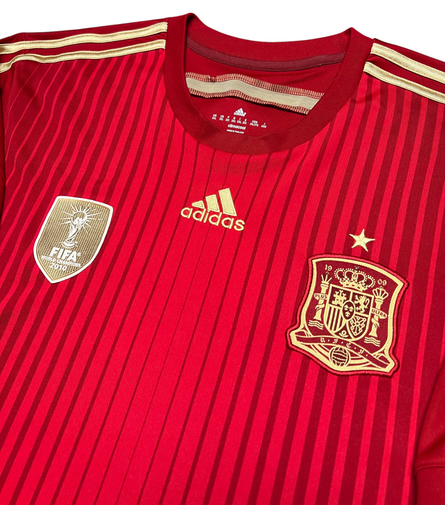 Spanien 2014 "Sergio Ramos" Heim Trikot (XXL) adidas