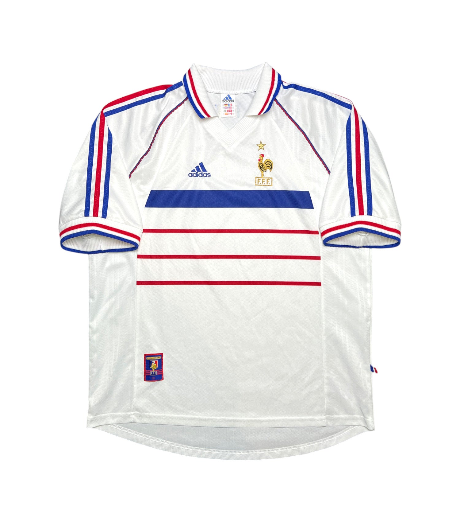 Frankreich 1998-00 Auswärts Trikot (XL) adidas
