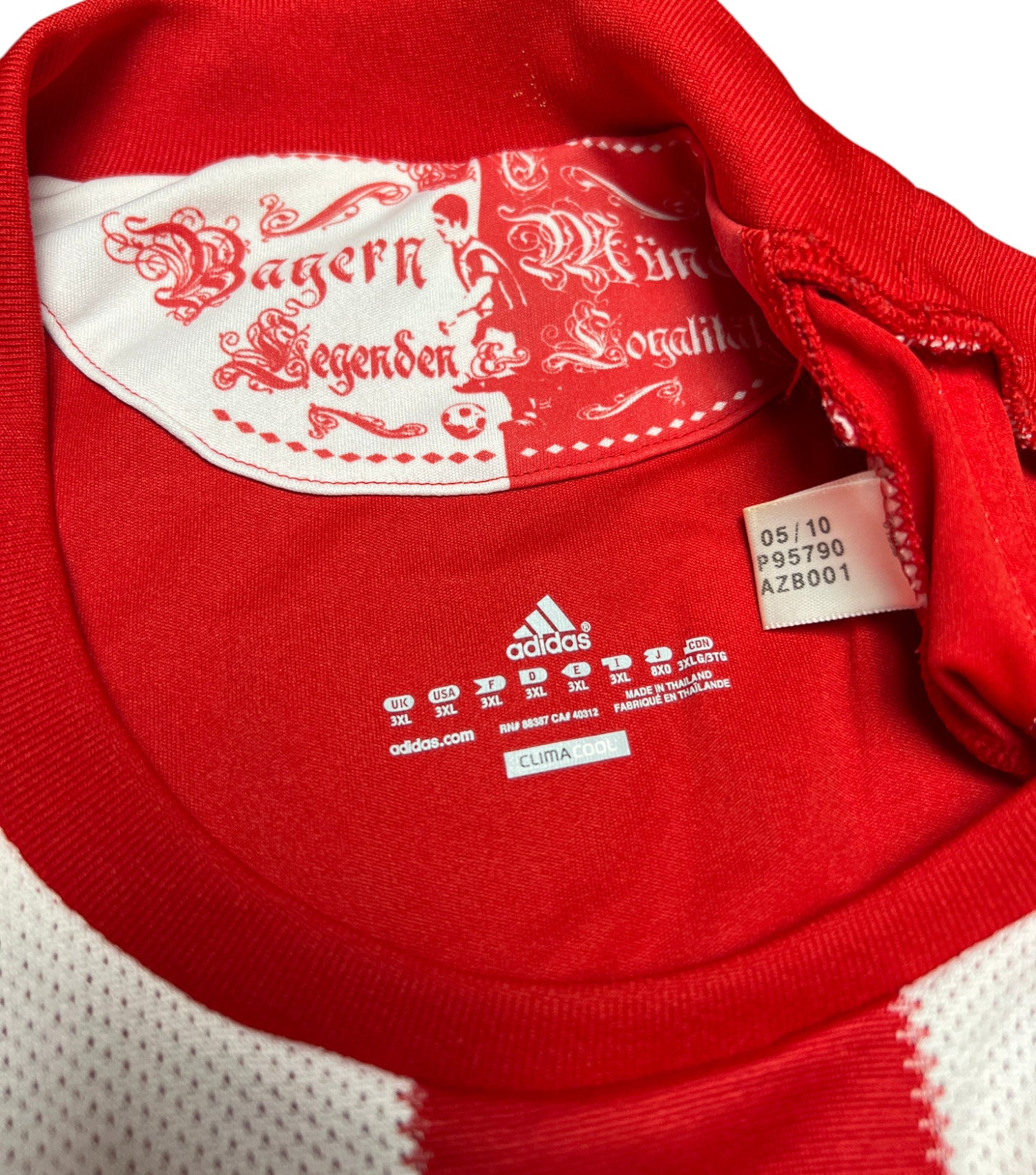 Bayern München 2010-11 "Robben" Heim Trikot (3XL) adidas