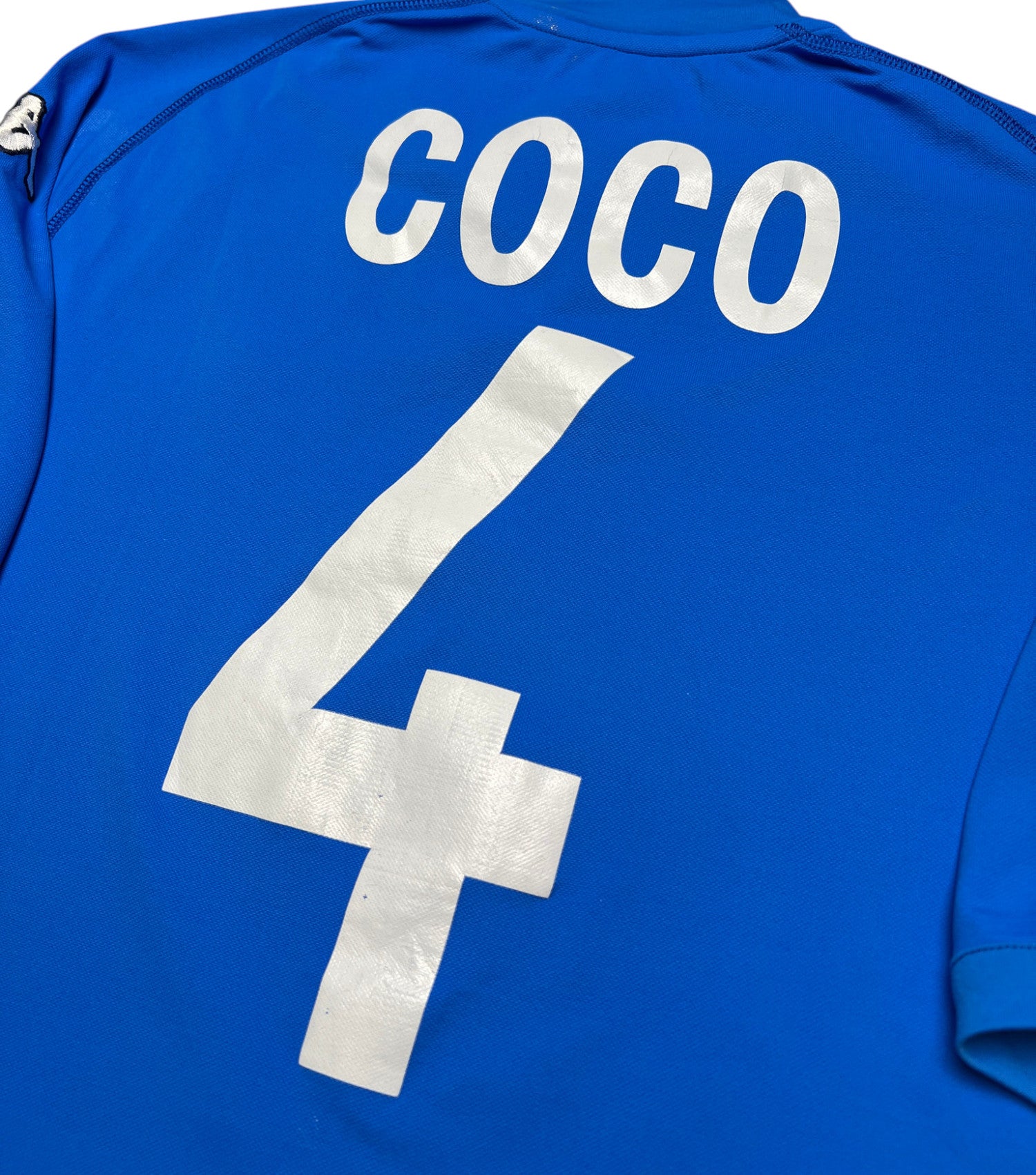[SPIELVORBEREITET/SPIELGETRAGEN] Italien 2002 "Coco" Heim Trikot (L) Kappa