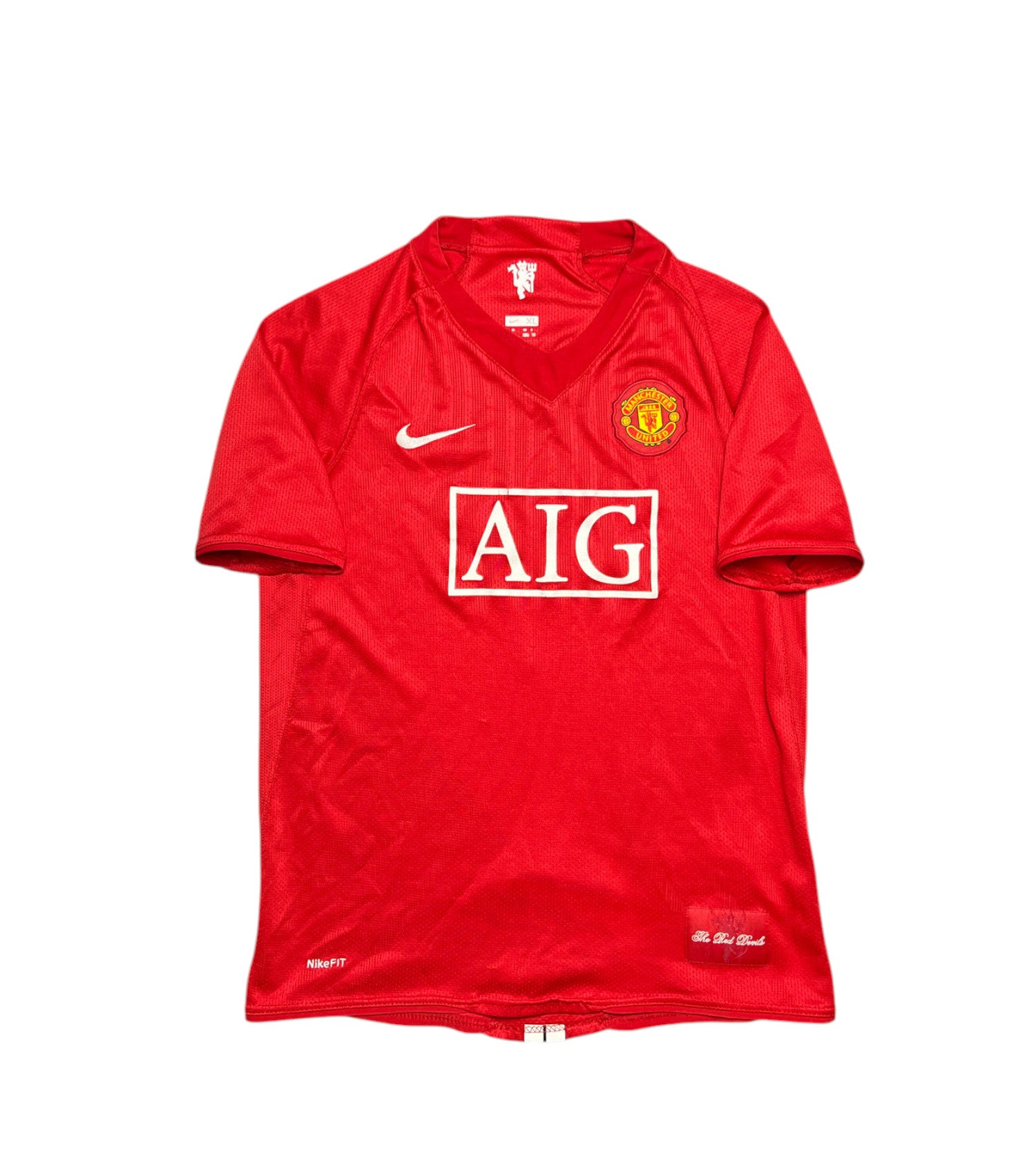 Manchester United 2007-09 Heim Trikot (Kinder L) nike