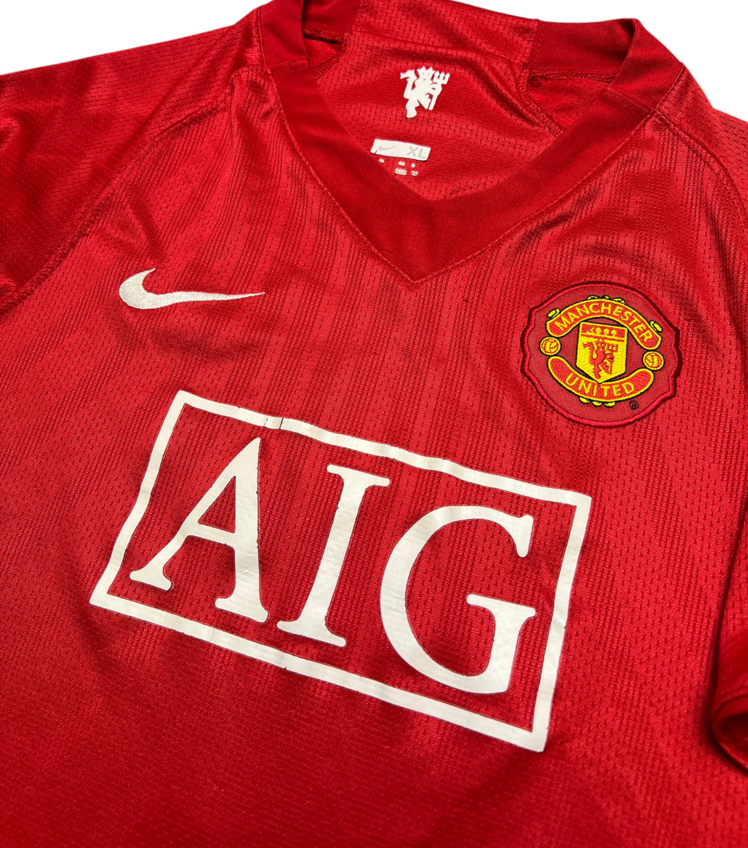 Manchester United 2007-09 Heim Trikot (Kinder L) nike