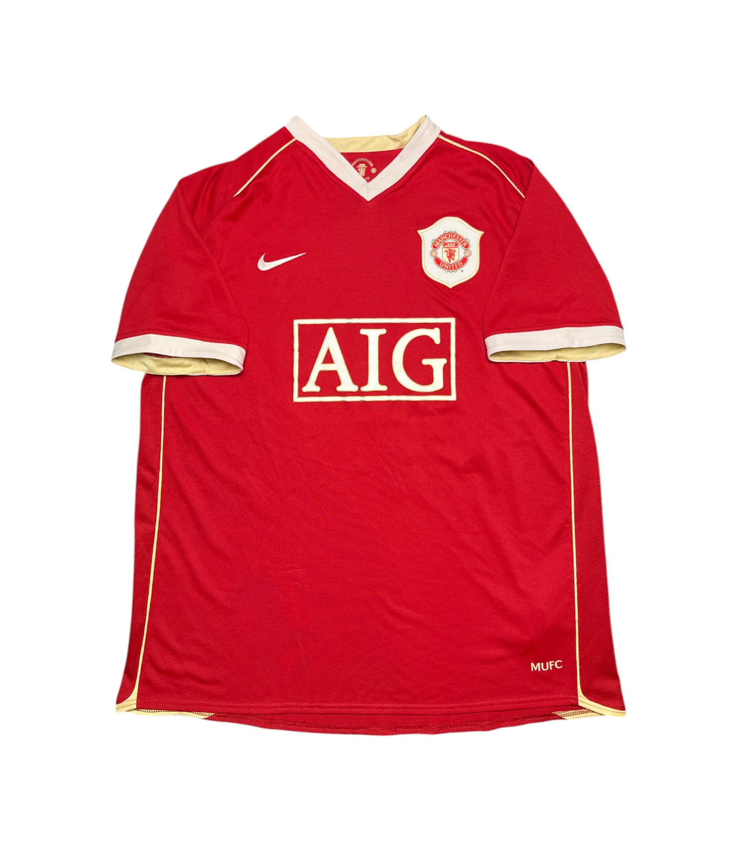 Manchester United 2006-07 "Cristiano Ronaldo" Heim Trikot (L) nike