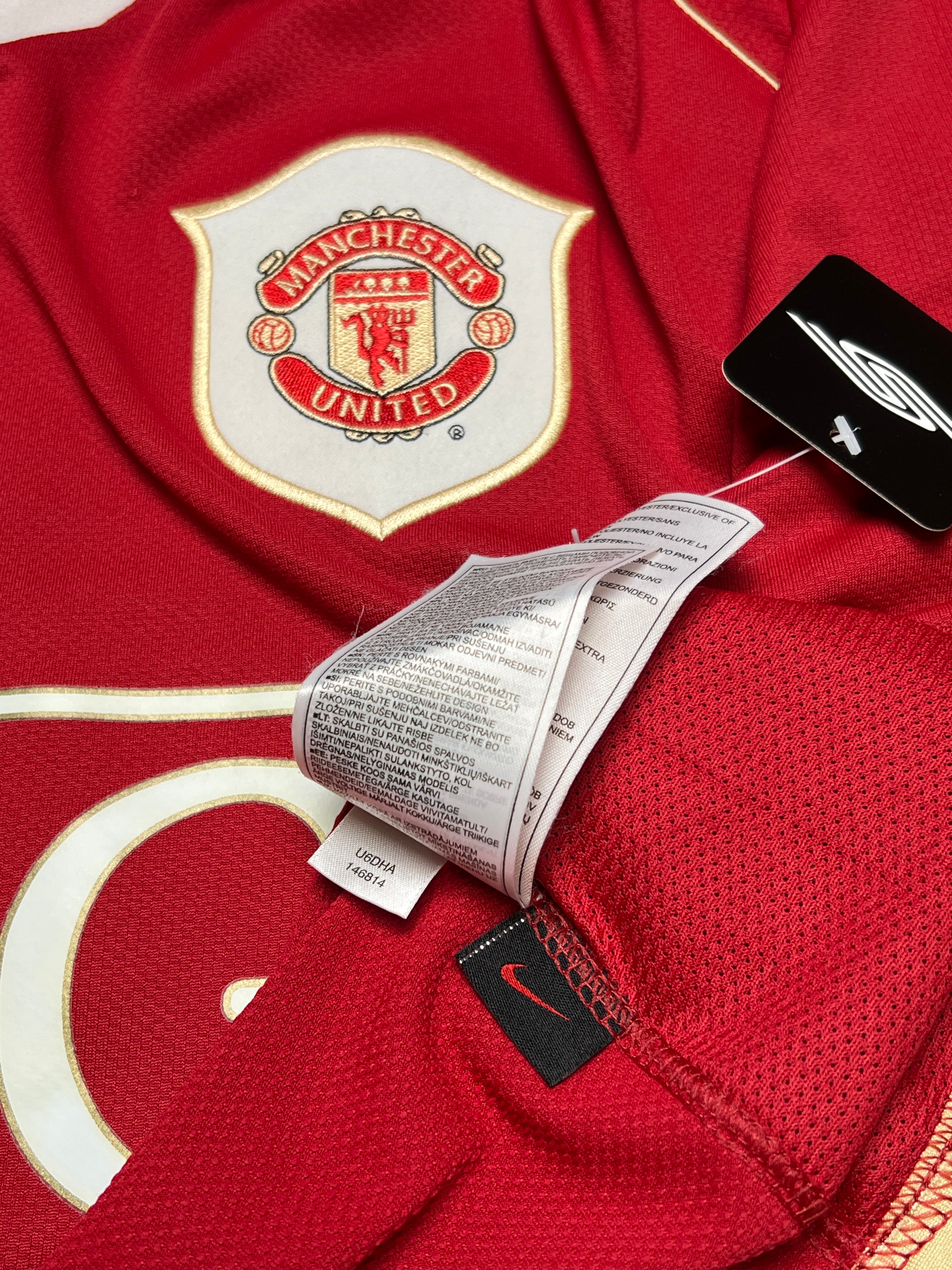 Manchester United 2006-07 "Cristiano Ronaldo" Heim Trikot (L) nike