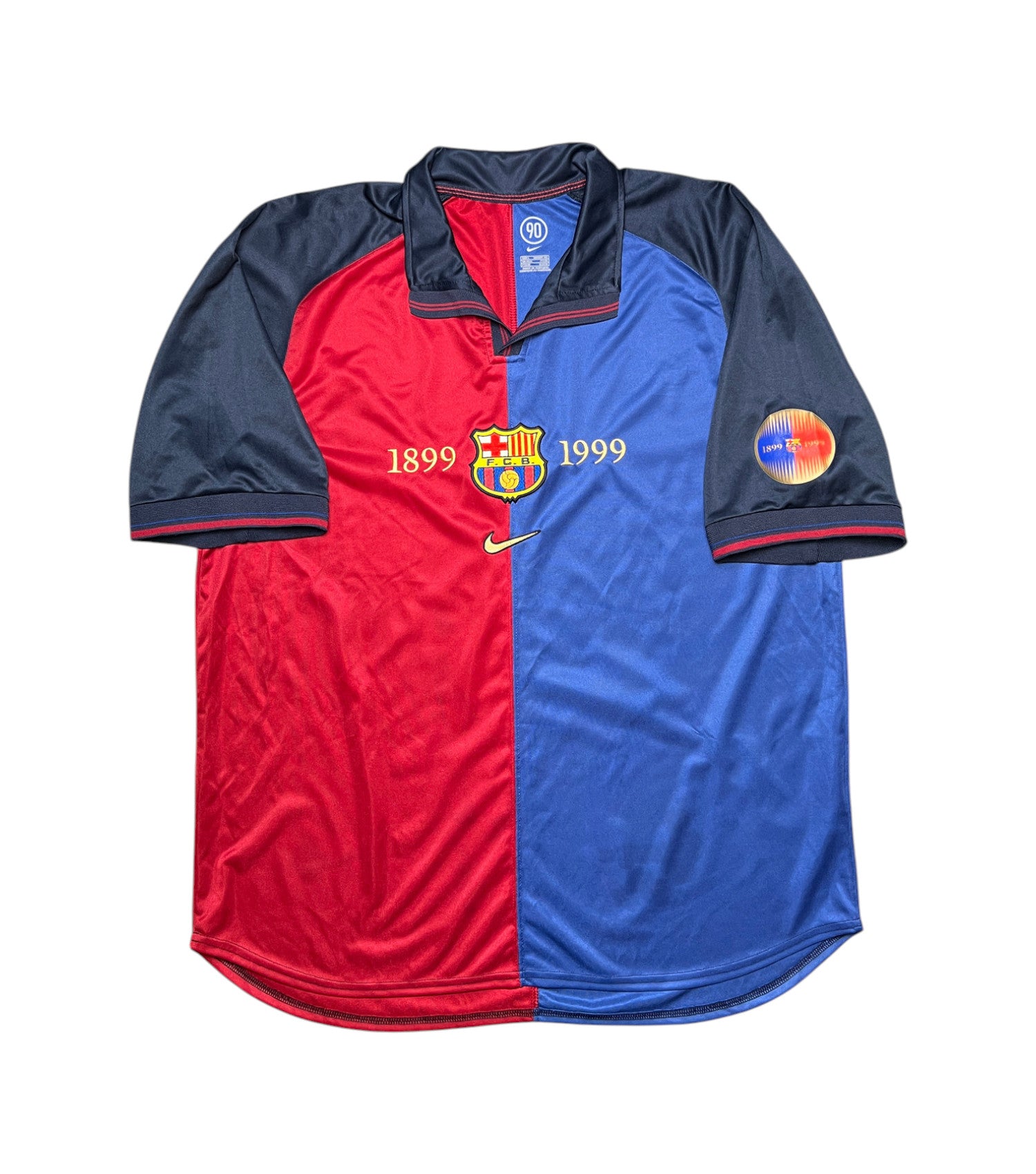 Barcelona 1999-00 Heim Trikot (L) nike *100 Jahre*