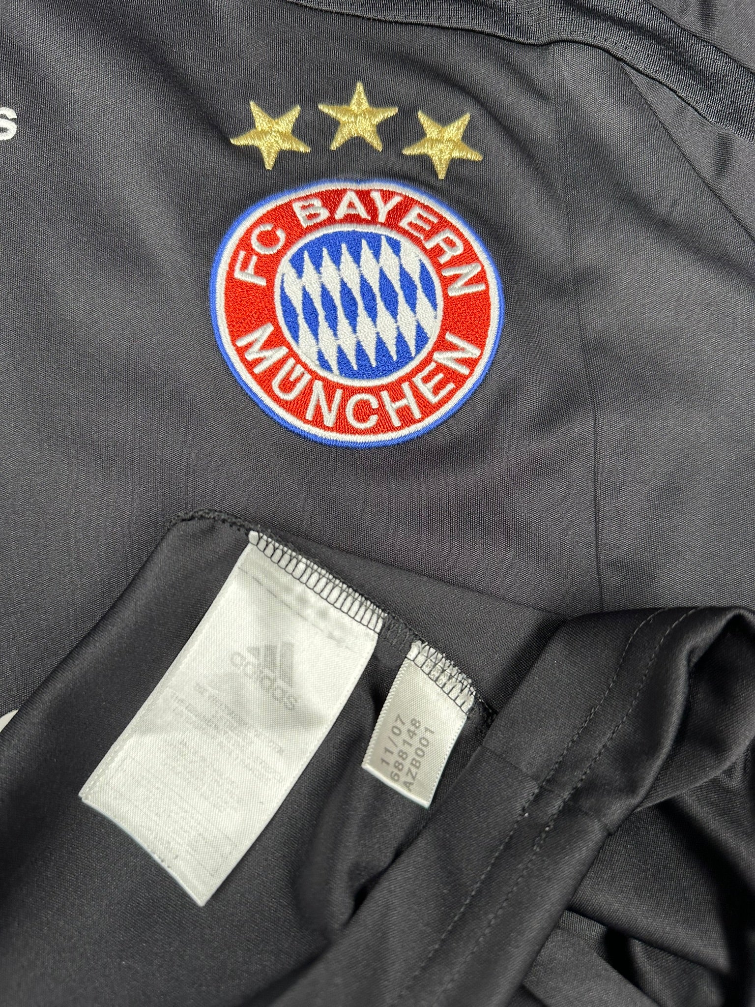 Bayern München 2007-08 "Van Bommel" Drittes Trikot XL adidas