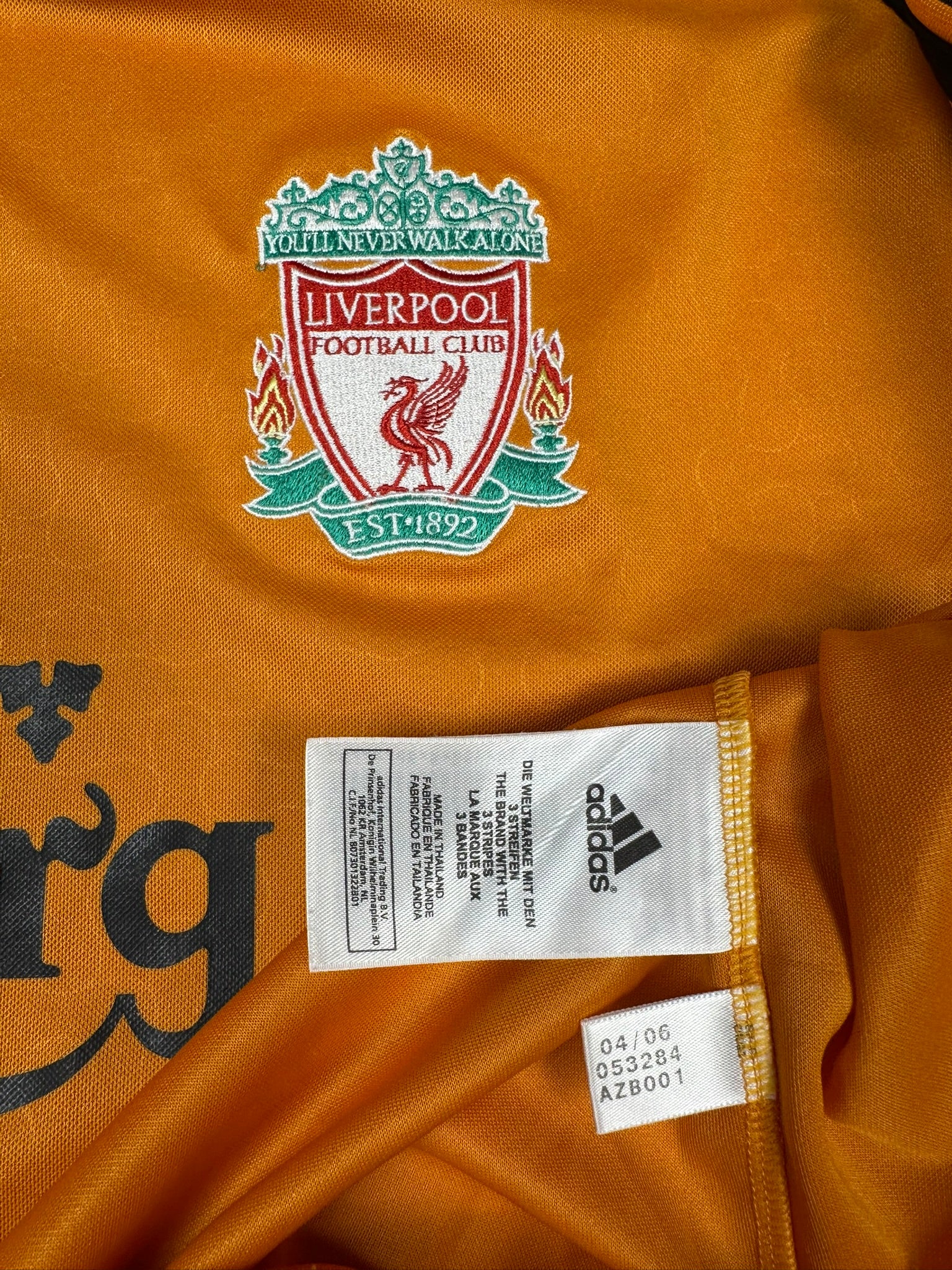 Liverpool 2006-08 Torwart Trikot XXL adidas