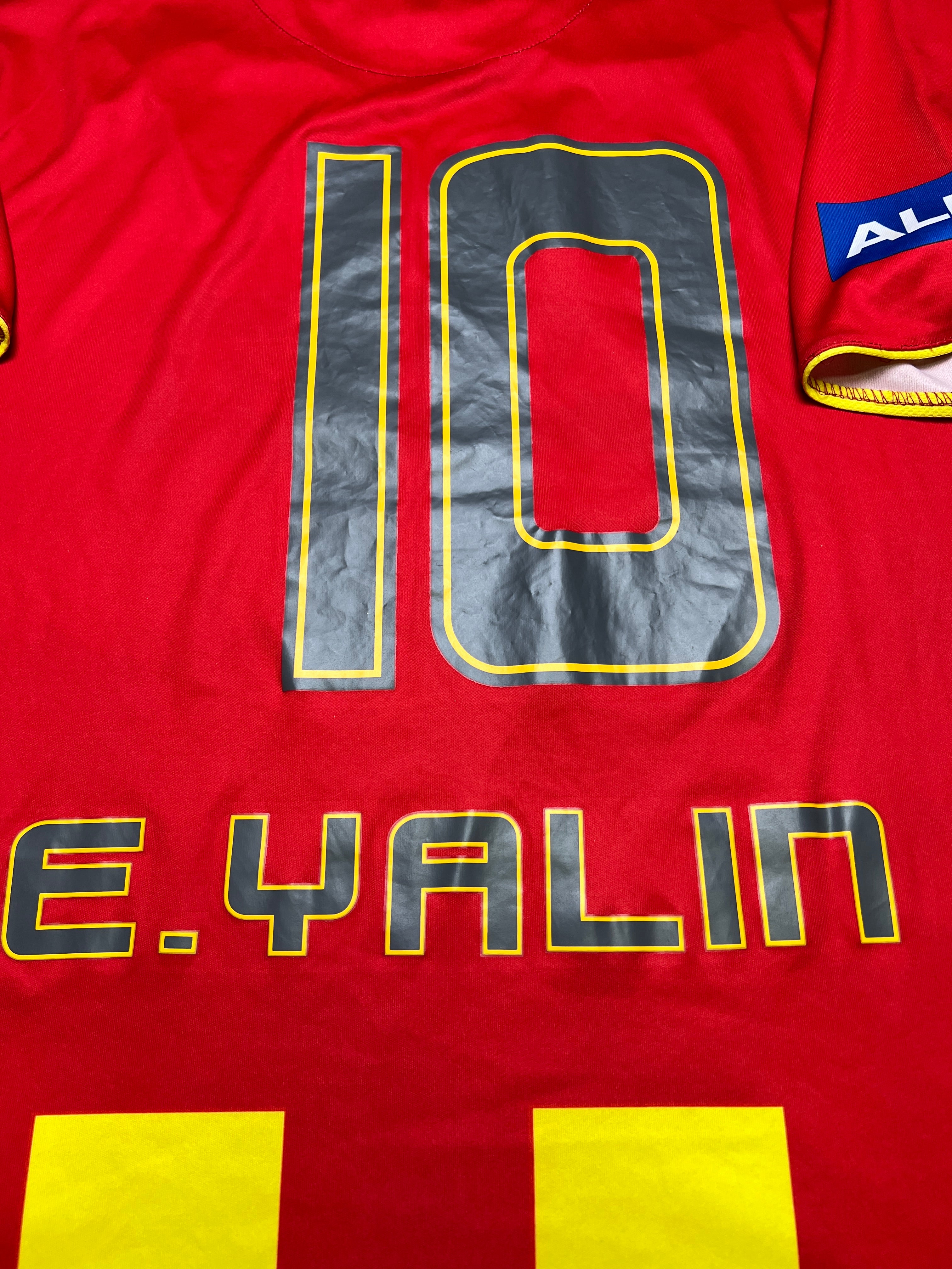Göztepe 2010-11 "Yalin" Heim Trikot (L) formia