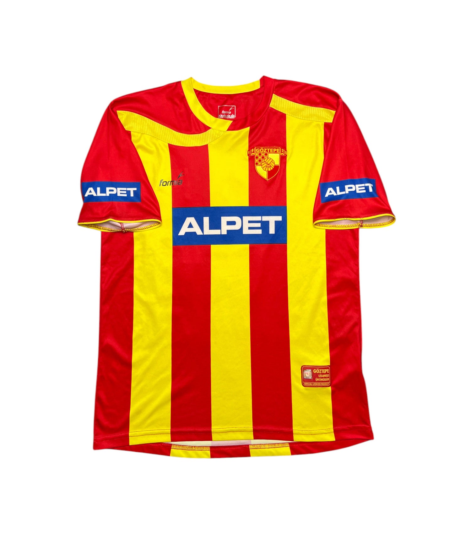 Göztepe 2010-11 "Yalin" Heim Trikot (L) formia